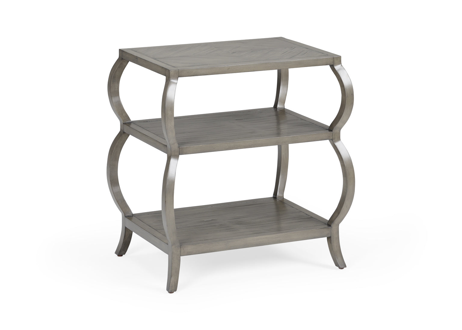 Kate Tiered Table- Gray/Green