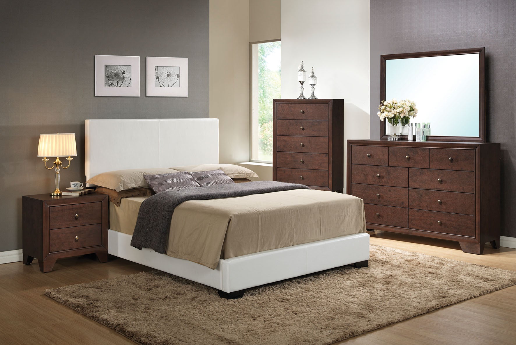 Full Bed (Panel), White Pu Default Title
