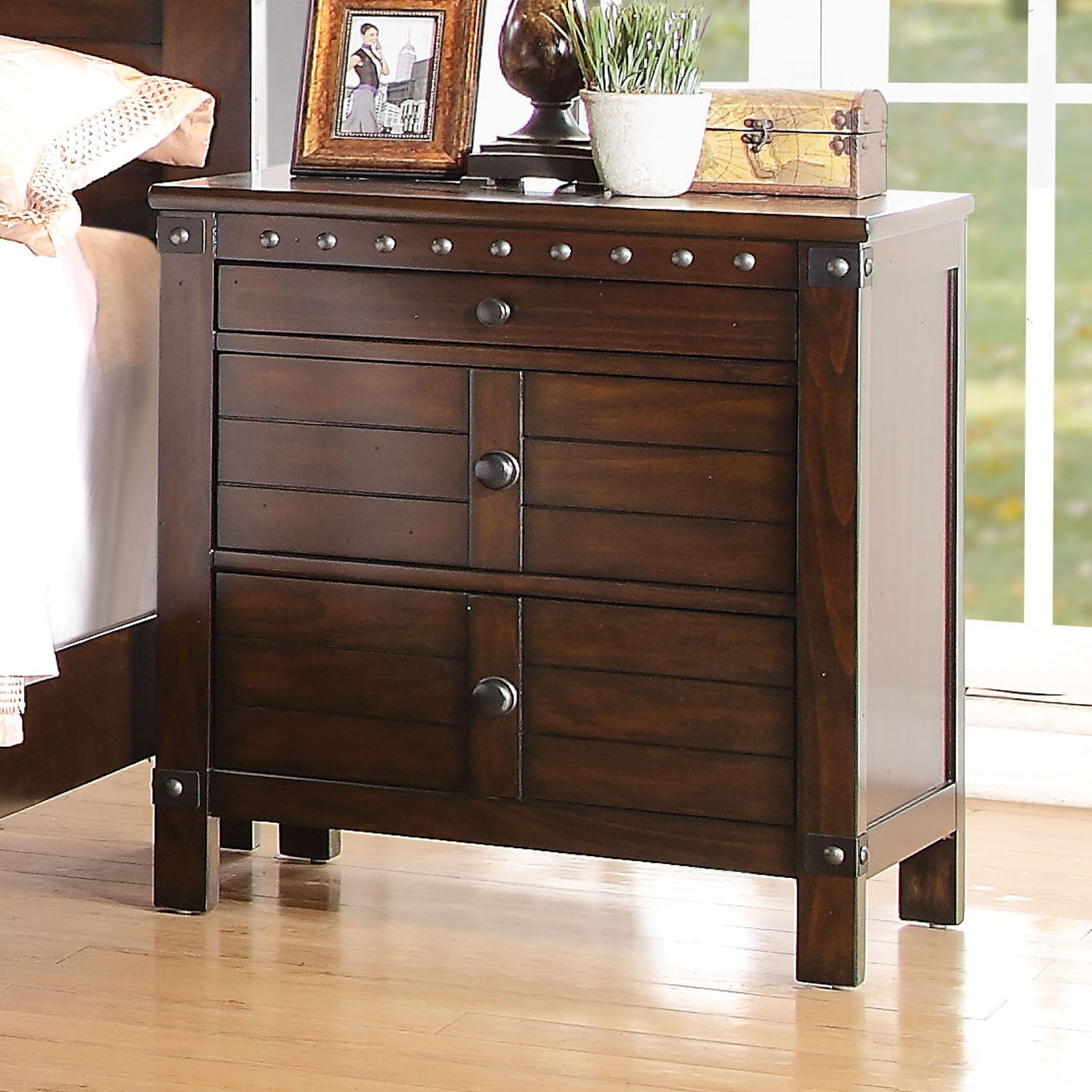 28" X 18" X 30" Espresso Brooklyn Nightstand Default Title