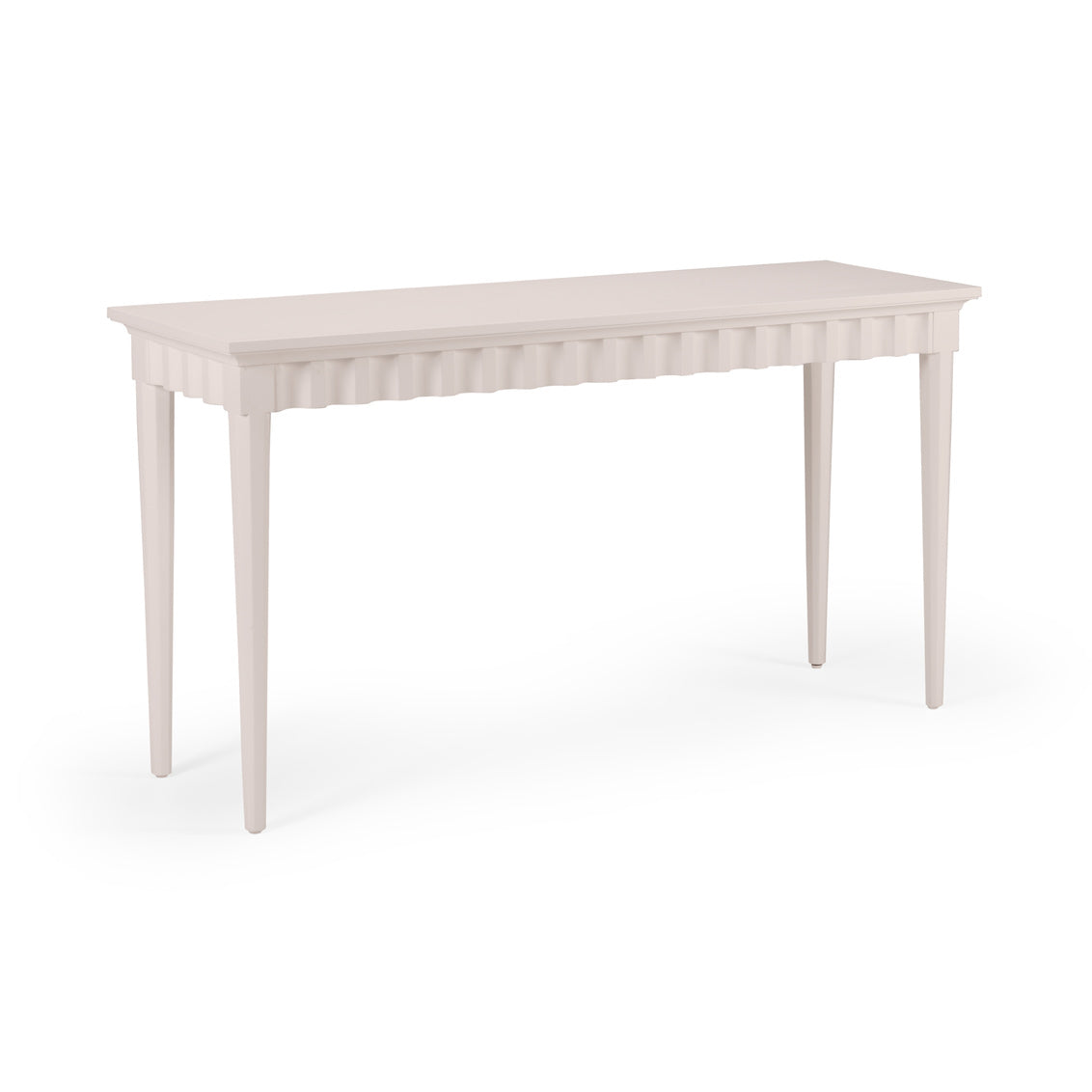 Scalloped Console