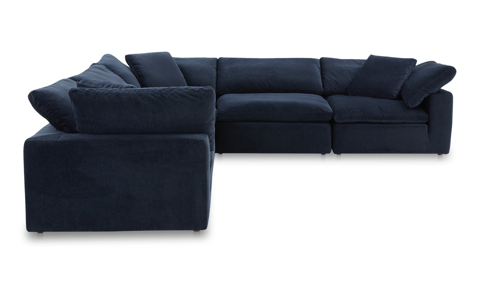 Clay Classic L Modular Sectional Performance Fabric - Nocturnal Sky