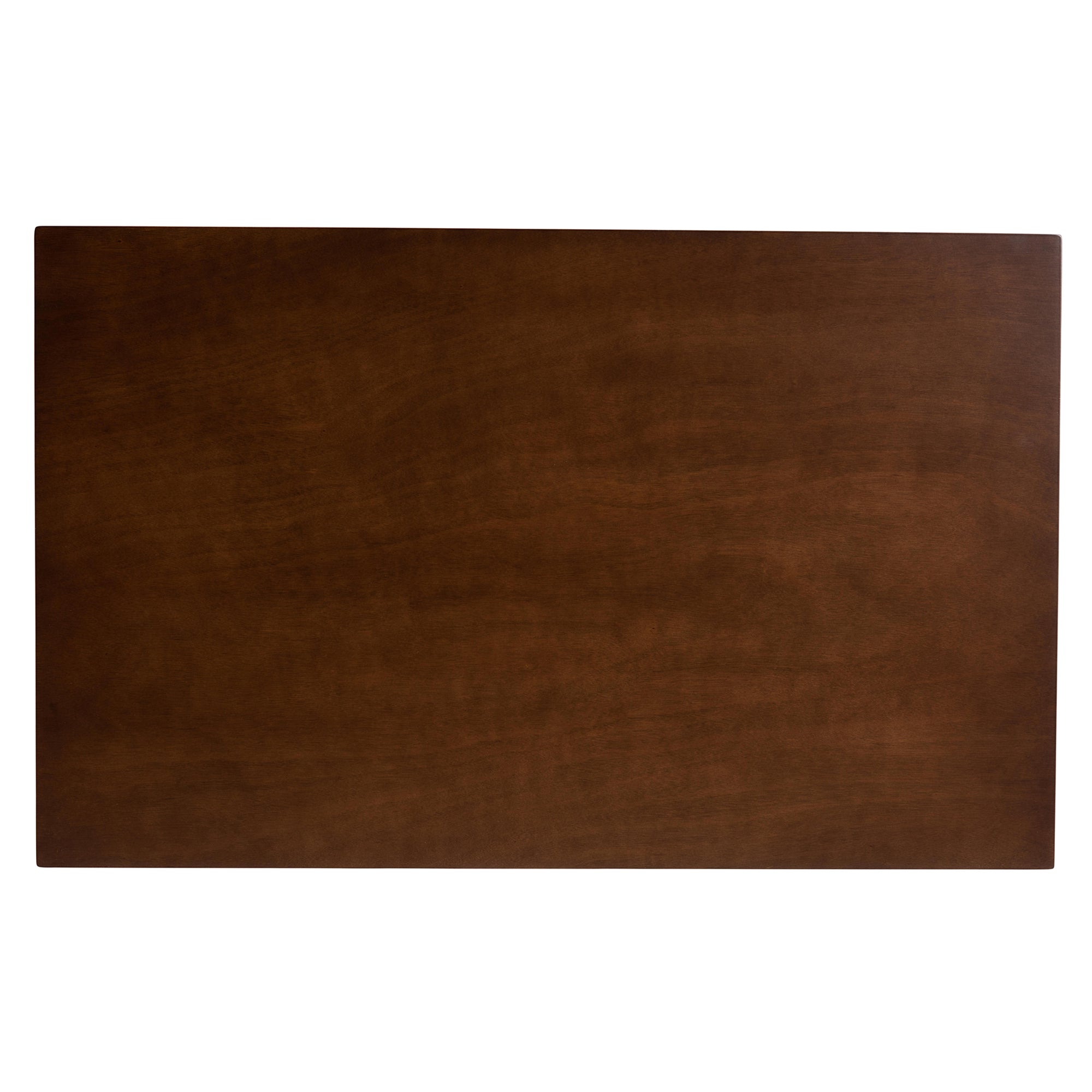 Baxton Studio Britte Mid-Century Modern Transitional Walnut Brown Finished Rectangular Wood Dining Table