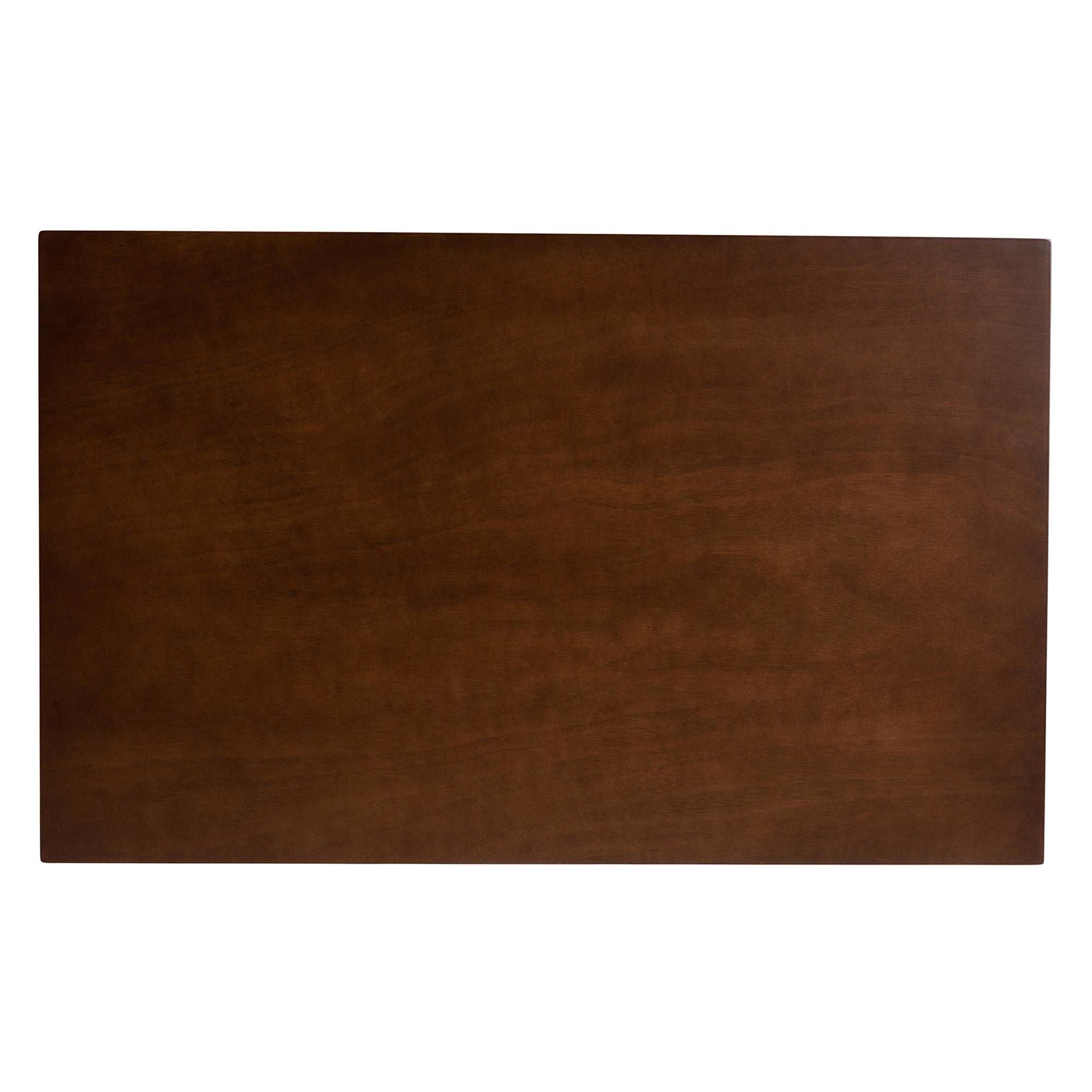 Baxton Studio Nori Mid-Century Modern Transitional Light Grey Fabric Upholstered and Walnut Brown Finished Wood 5-Piece Dining Set