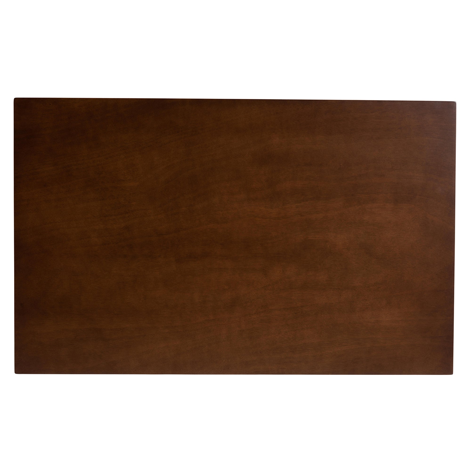 Baxton Studio Eleri Mid-Century Modern Transitional Light Beige Fabric Upholstered and Walnut Brown Finished Wood 5-Piece Dining Set