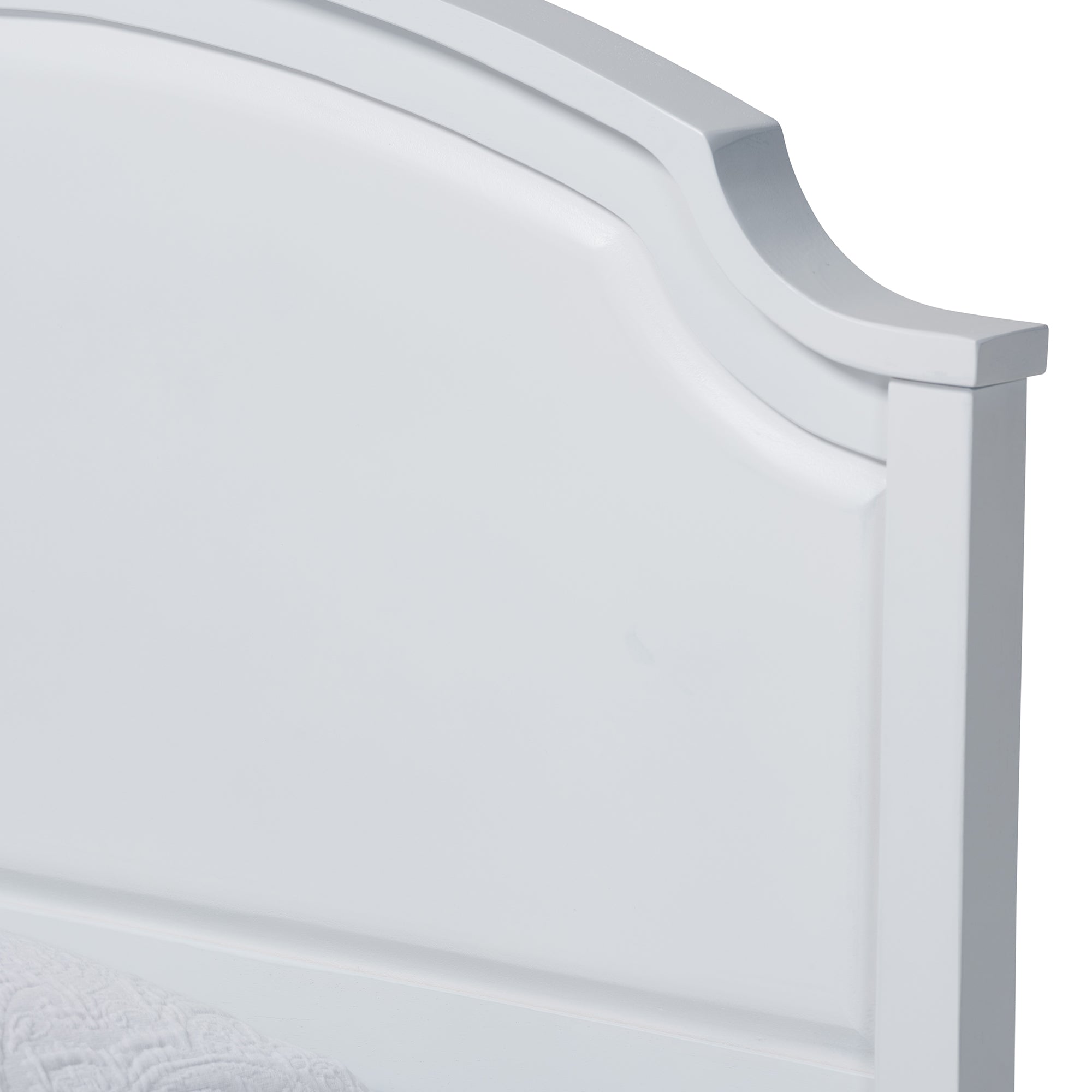 Baxton Studio Elise Classic and Transitional White Finished Wood Twin Size 3-Piece Bedroom Set