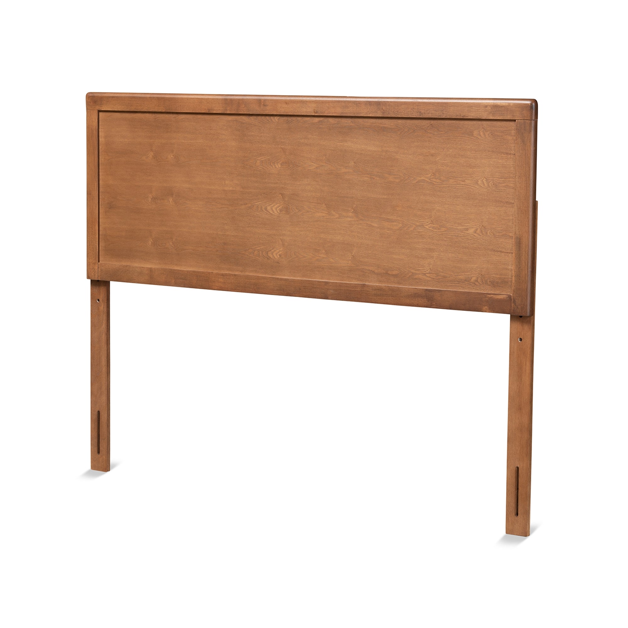 Baxton Studio Alan Modern and Contemporary Transitional Ash Walnut Finished Wood Full Size Headboard