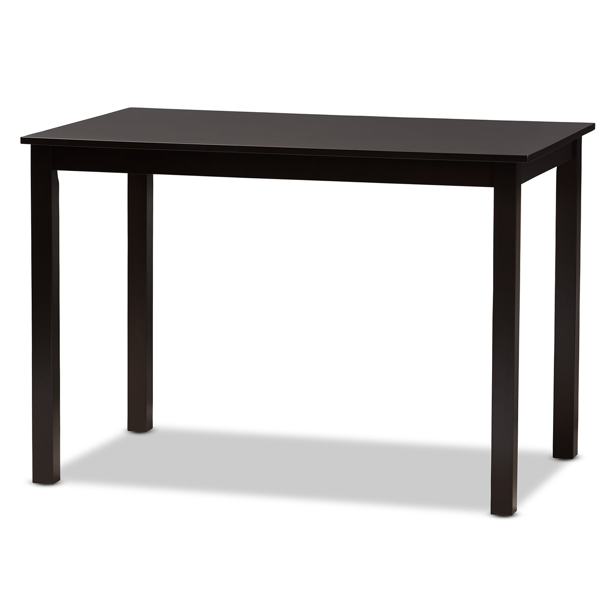 Baxton Studio Ani Modern and Contemporary Dark Brown Finished Wood 5-Piece Dining Set