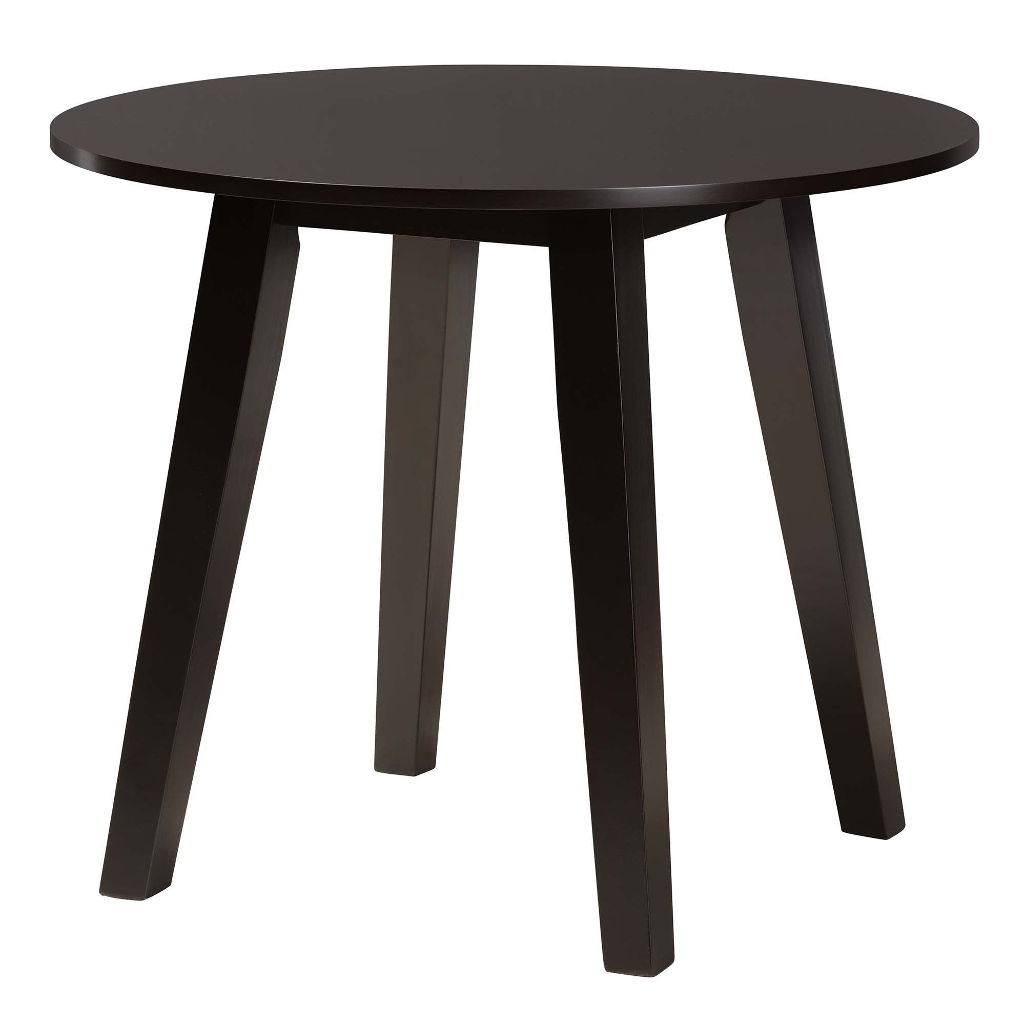 Baxton Studio Alani Modern Beige Fabric and Dark Brown Finished Wood 5-Piece Dining Set