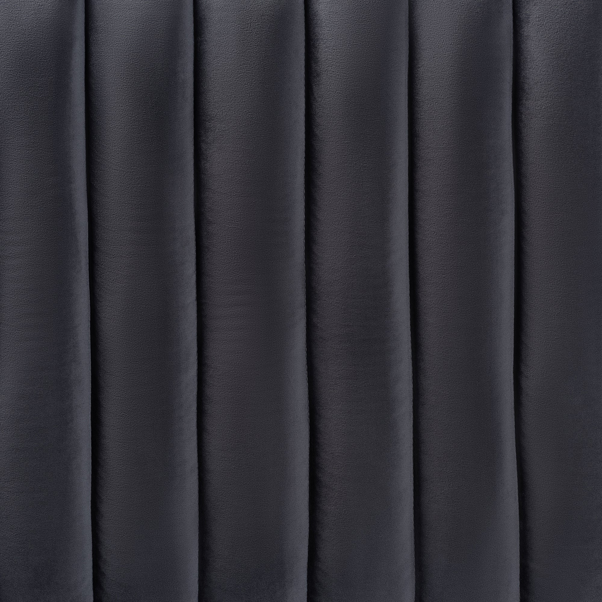 Baxton Studio Emile Modern and Contemporary Grey Velvet Fabric Upholstered and Dark Brown Finished Wood Queen Size Headboard