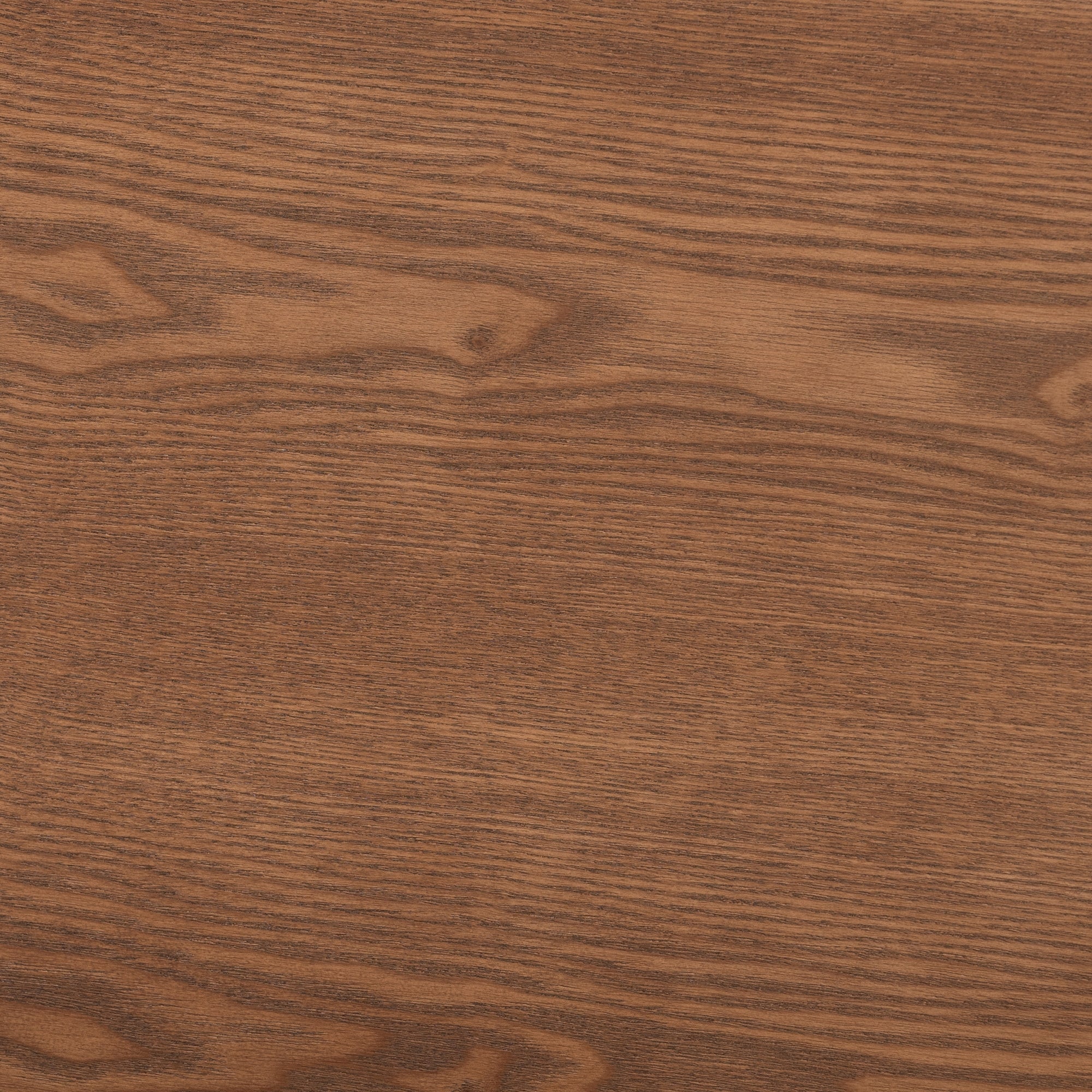 Baxton Studio Macayle Mid-Century Modern Ash Walnut Finished Wood Queen Size Platform Bed
