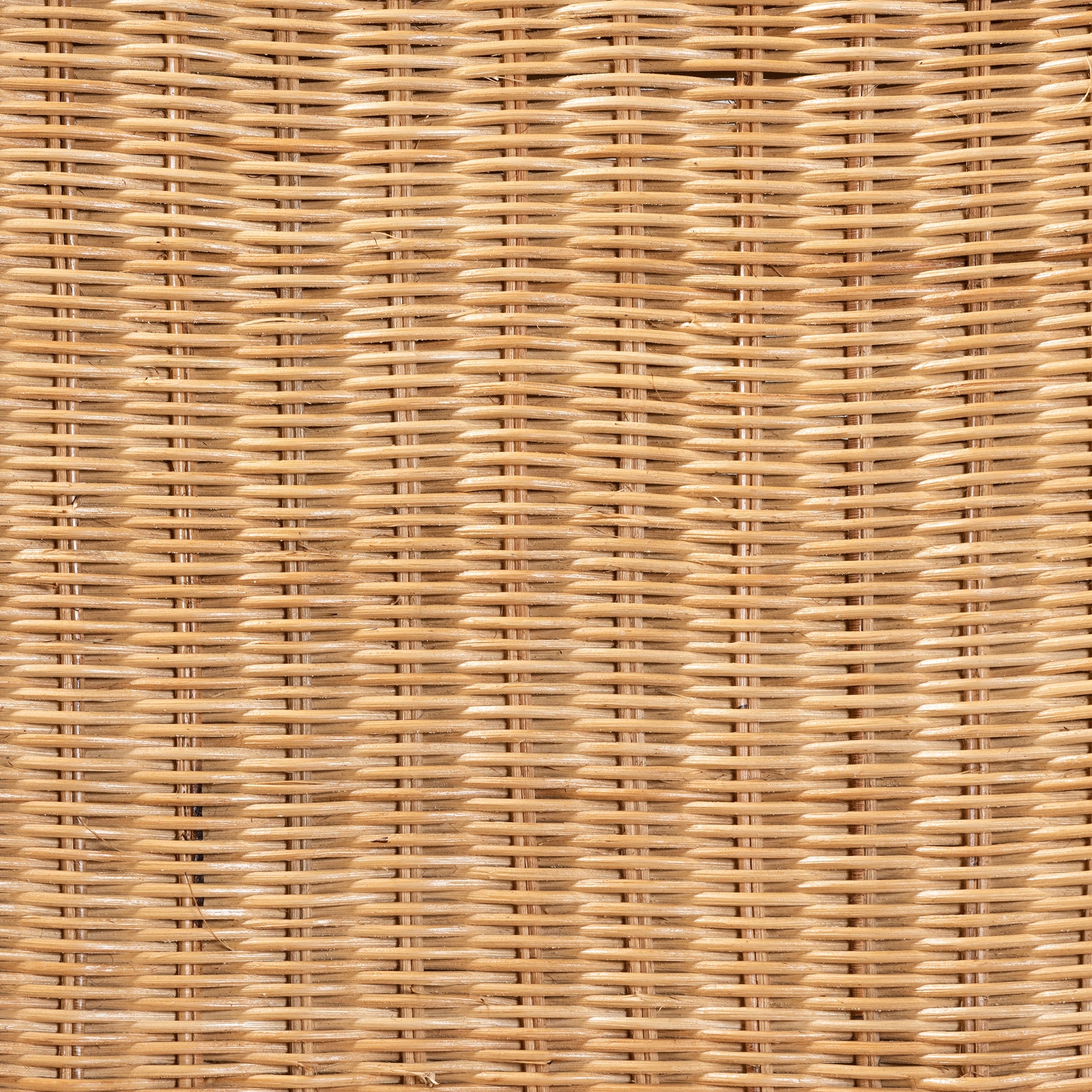 bali & pari Racquel Modern Bohemian Natural Rattan and Mahogany Wood Bar Stool