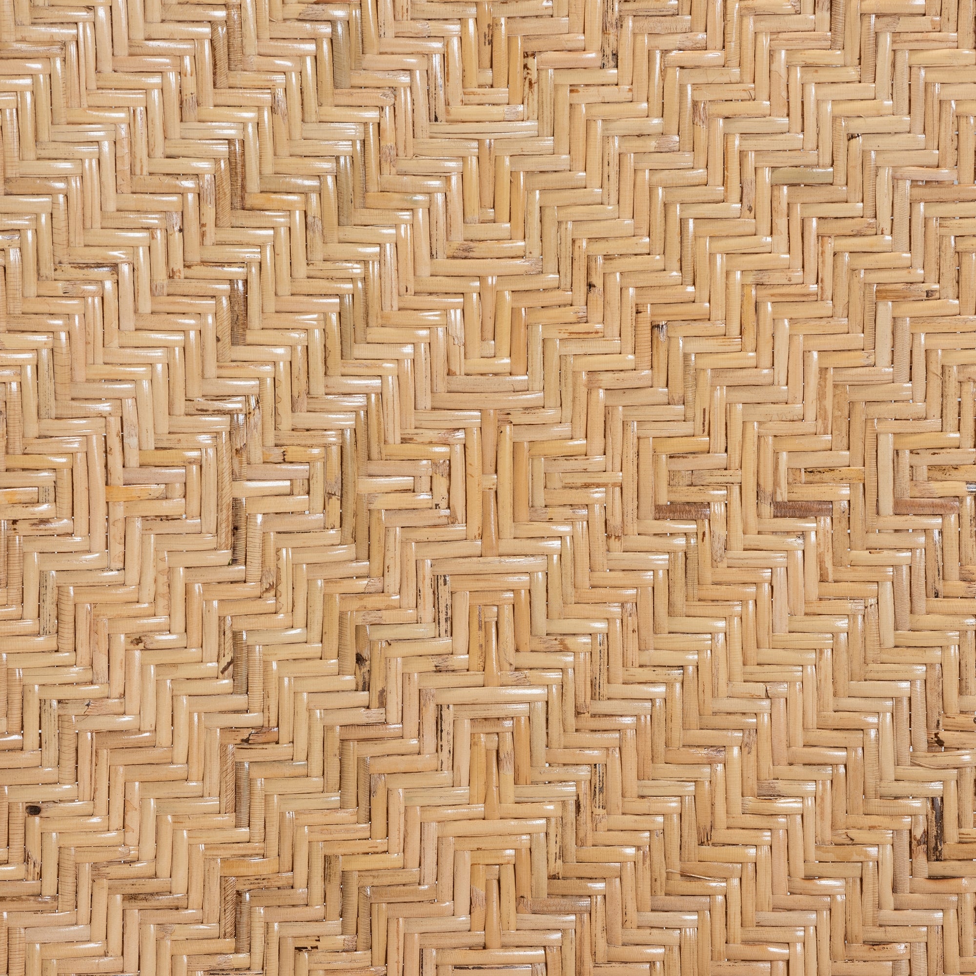 bali & pari Osaka Modern Bohemian Natural Brown Rattan Dining Chair