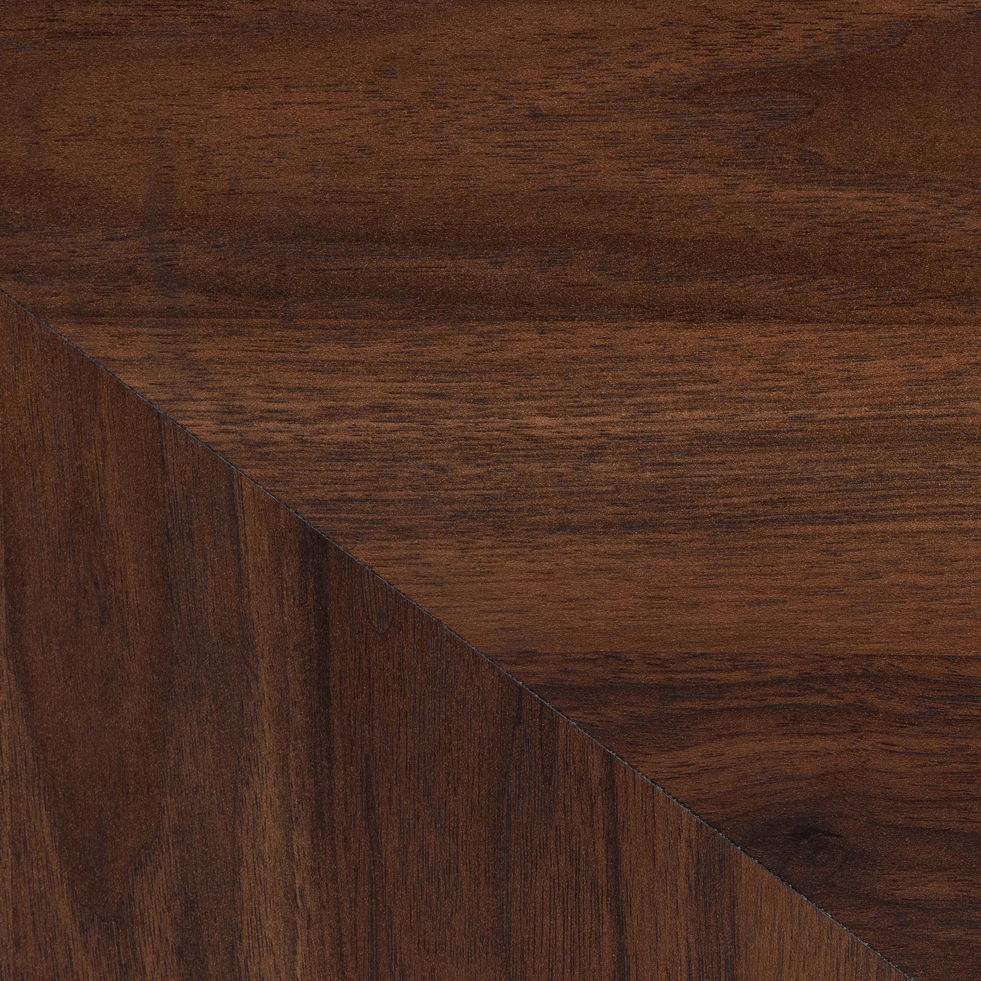 Baxton Studio Graceland Mid-Century Modern Transitional Walnut Brown Finished Wood 6-Drawer Dresser