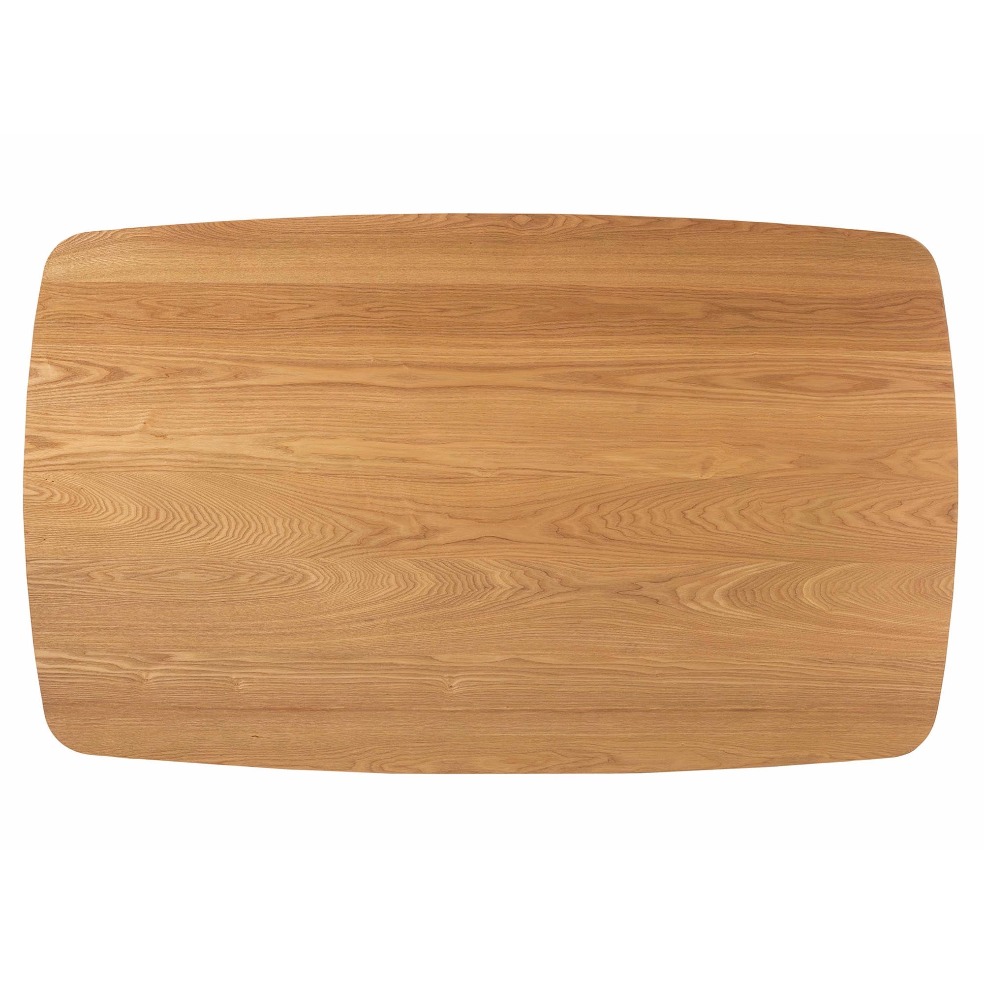Baxton Studio Flora Mid-Century Modern Natural Oak Finished Wood Dining Table