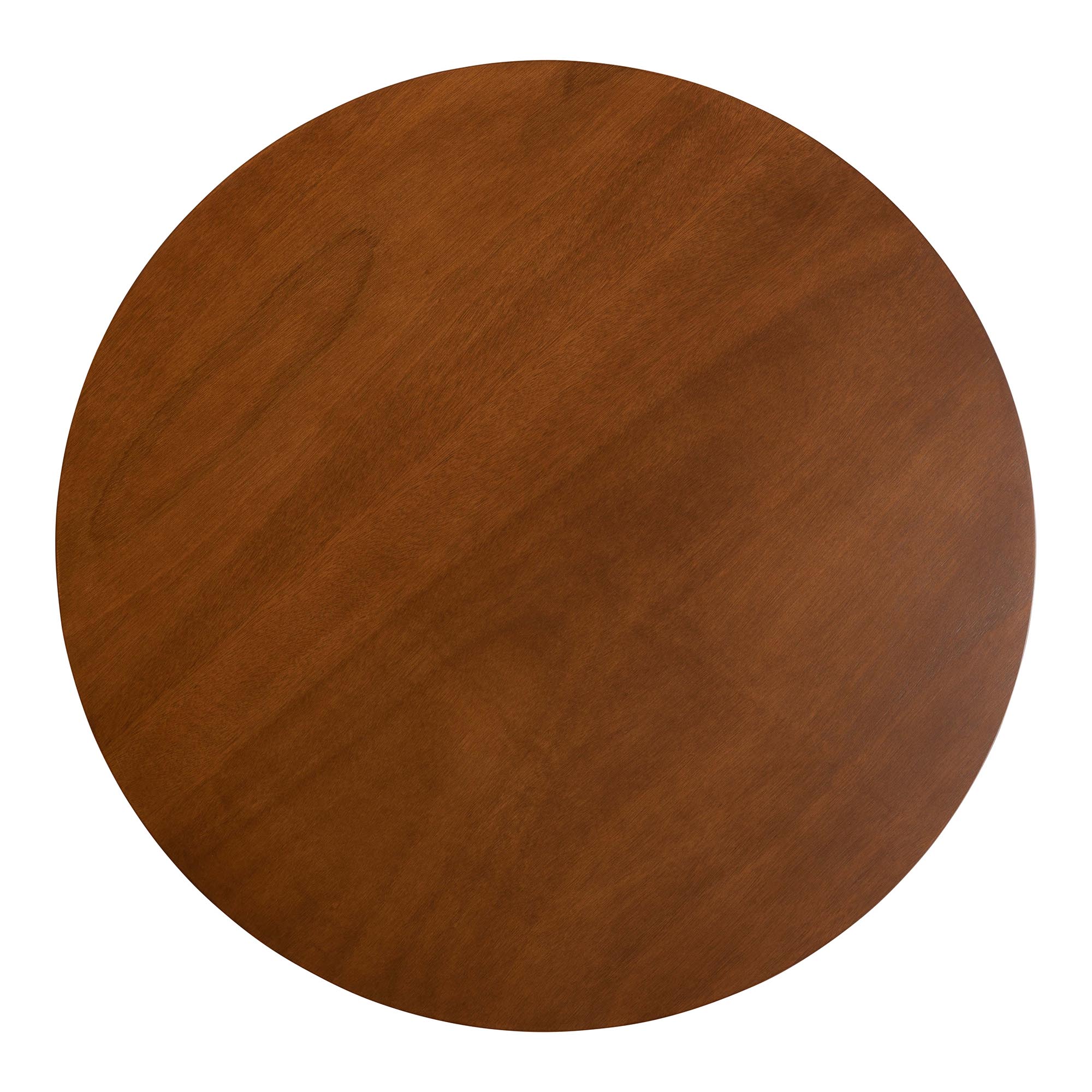 Baxton Studio Kenna 5-Piece Dining Set - Mid-Century Modern Round Table and Chair Set for Dining Room, Kitchen, Apartment