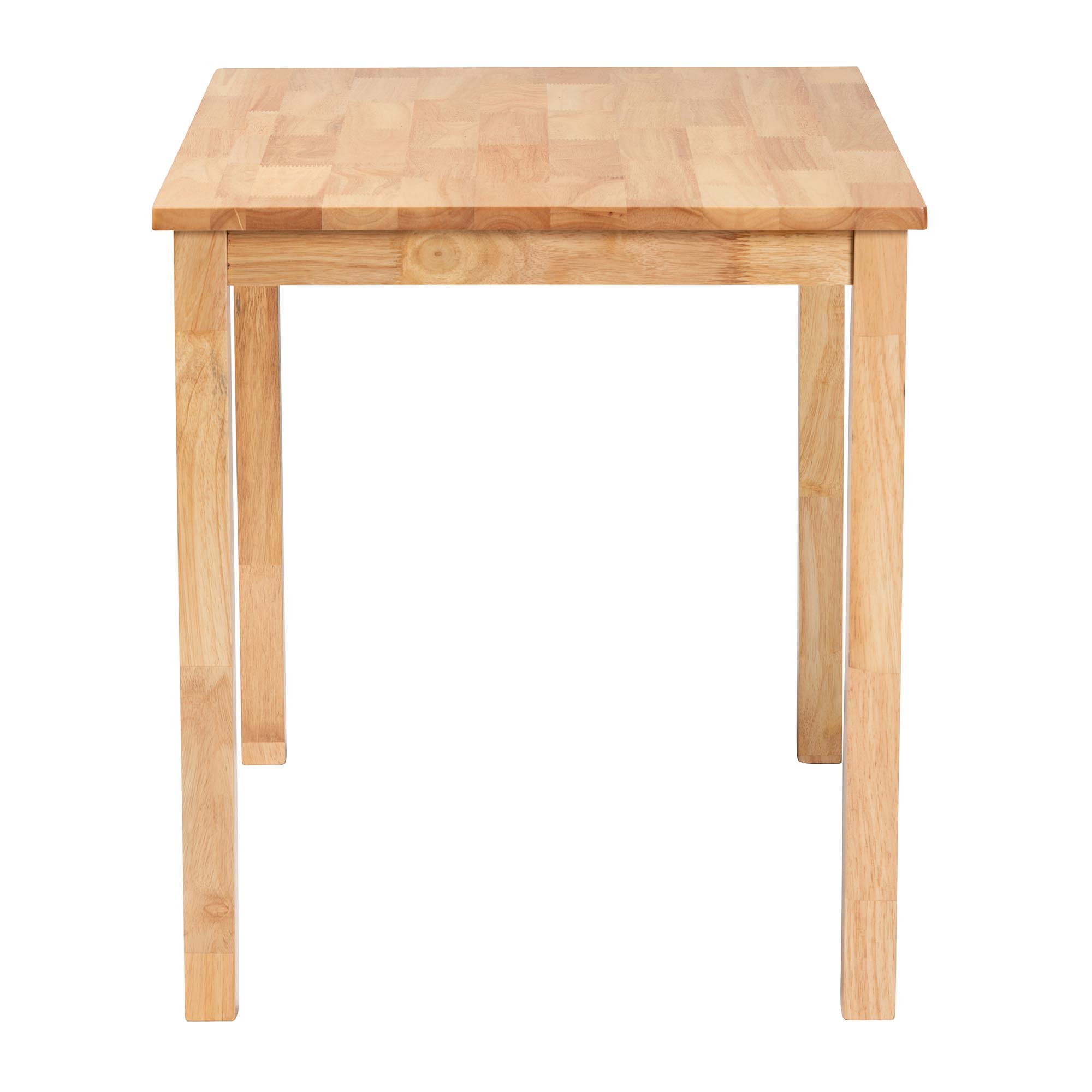 Baxton Studio Eveline Modern Natural Brown Finished Wood 43-Inch Dining Table