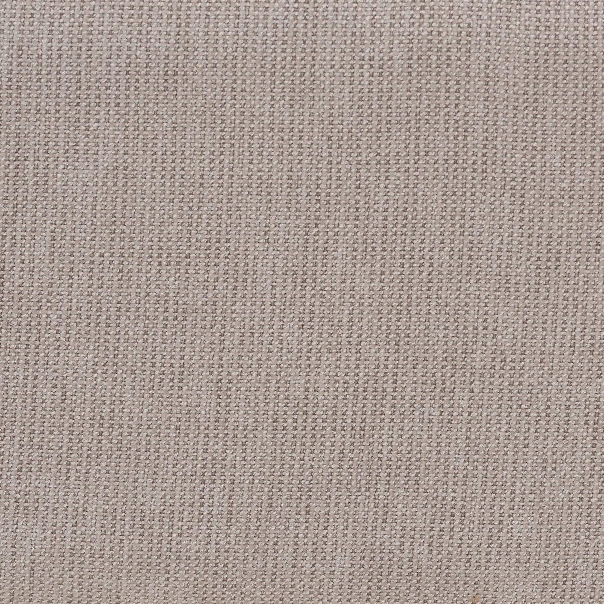 Baxton Studio Sage Modern Japandi Light Grey Fabric and Walnut Brown Finished Wood Arm Chair with Woven Rattan