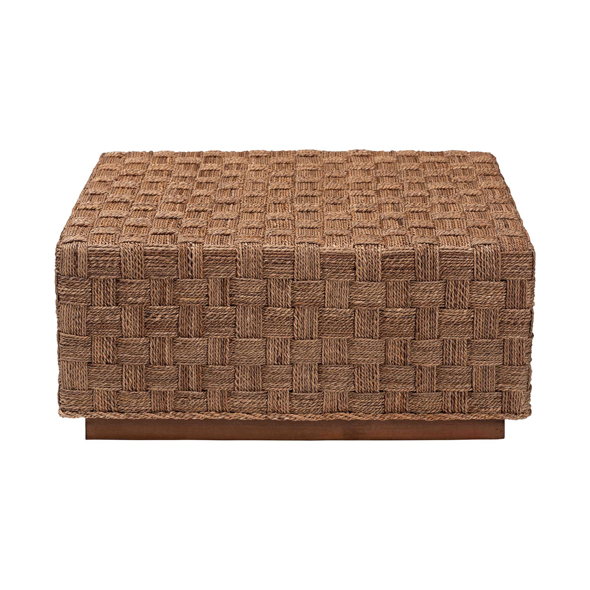 bali & pari Karina Bohemian Natural Seagrass Coffee Table