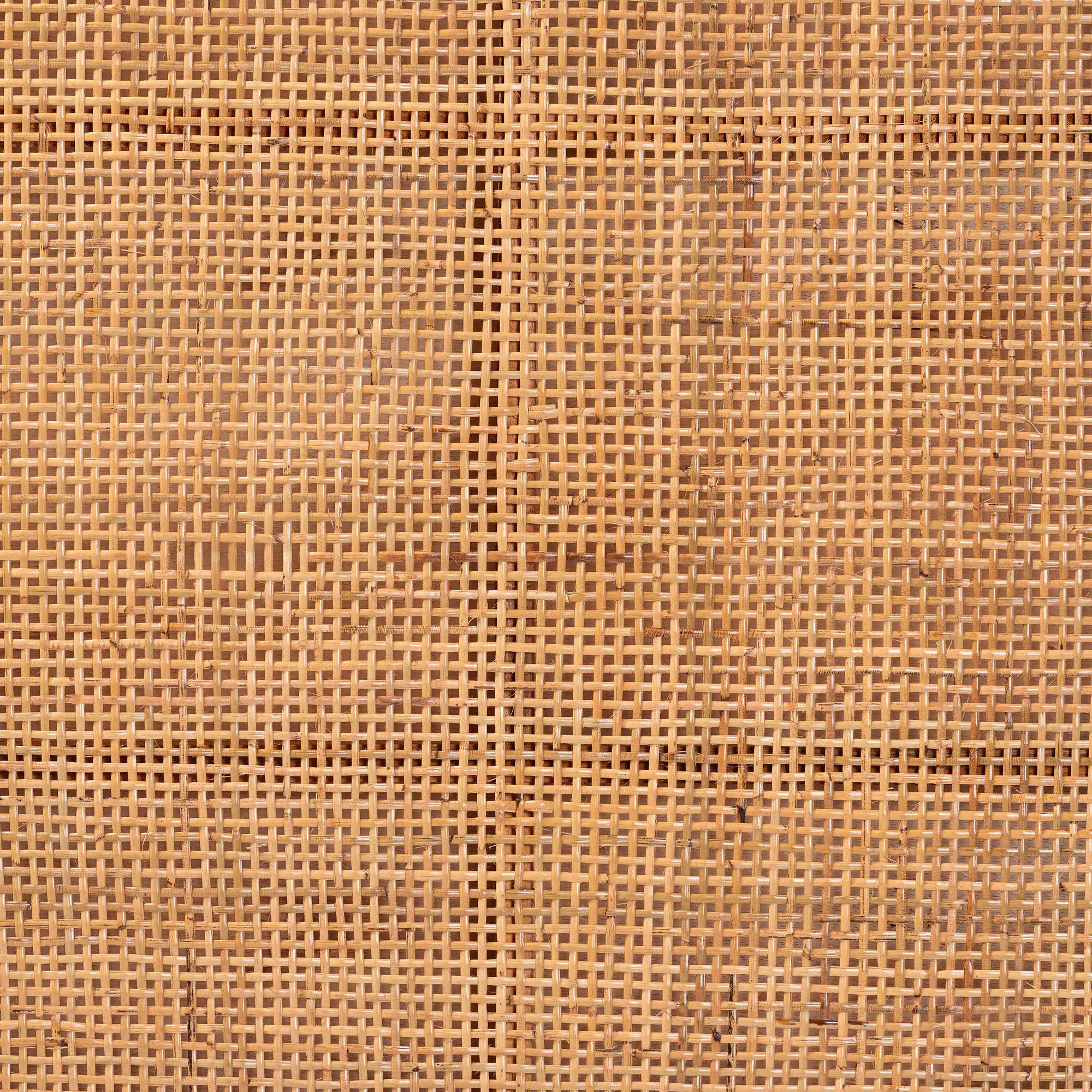 bali & pari Lesia Bohemian Natural Rattan and Mahogany Wood Queen Size Headboard