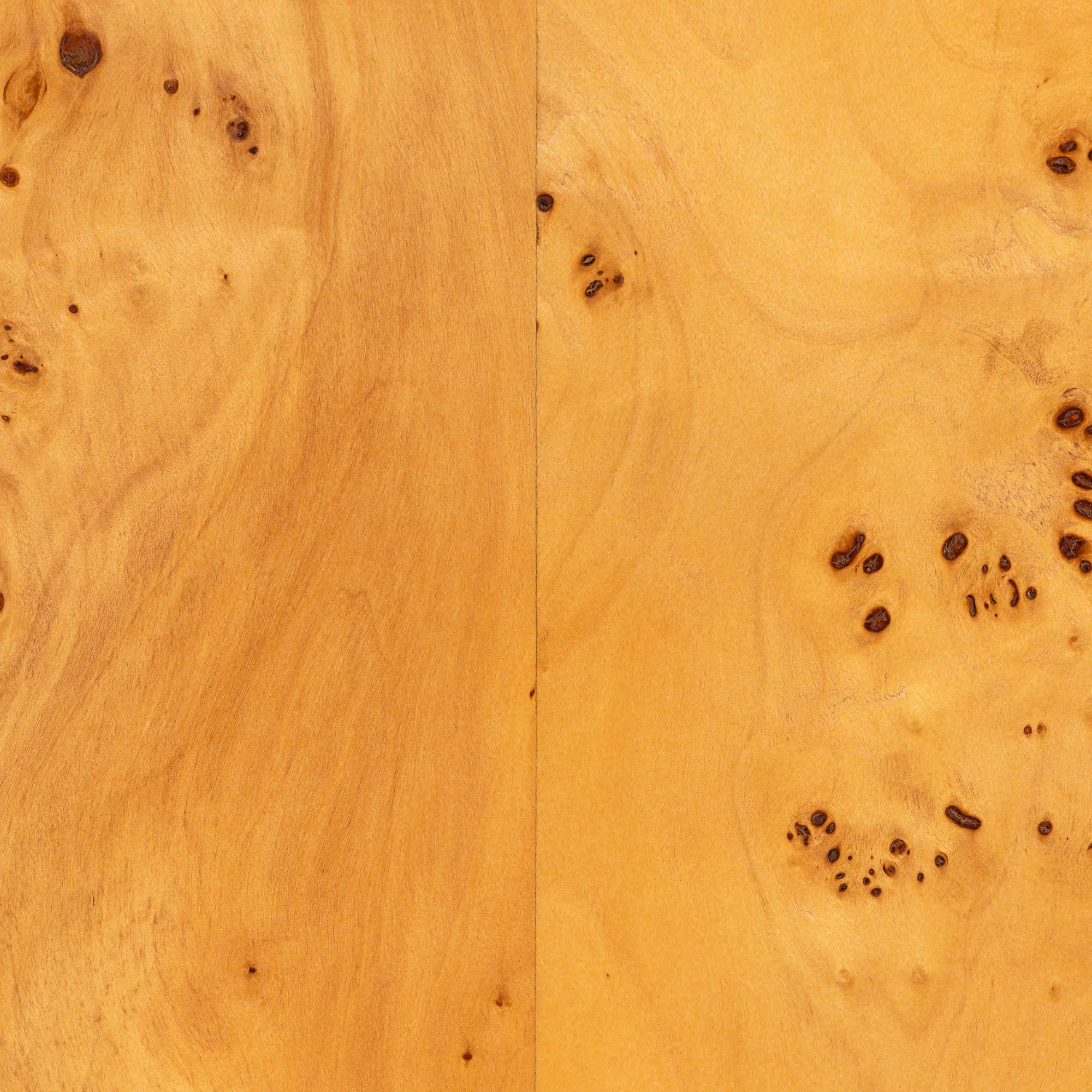 bali & pari Revelle Modern and Contemporary Natural Light Mappa Real Burl Wood Console Table