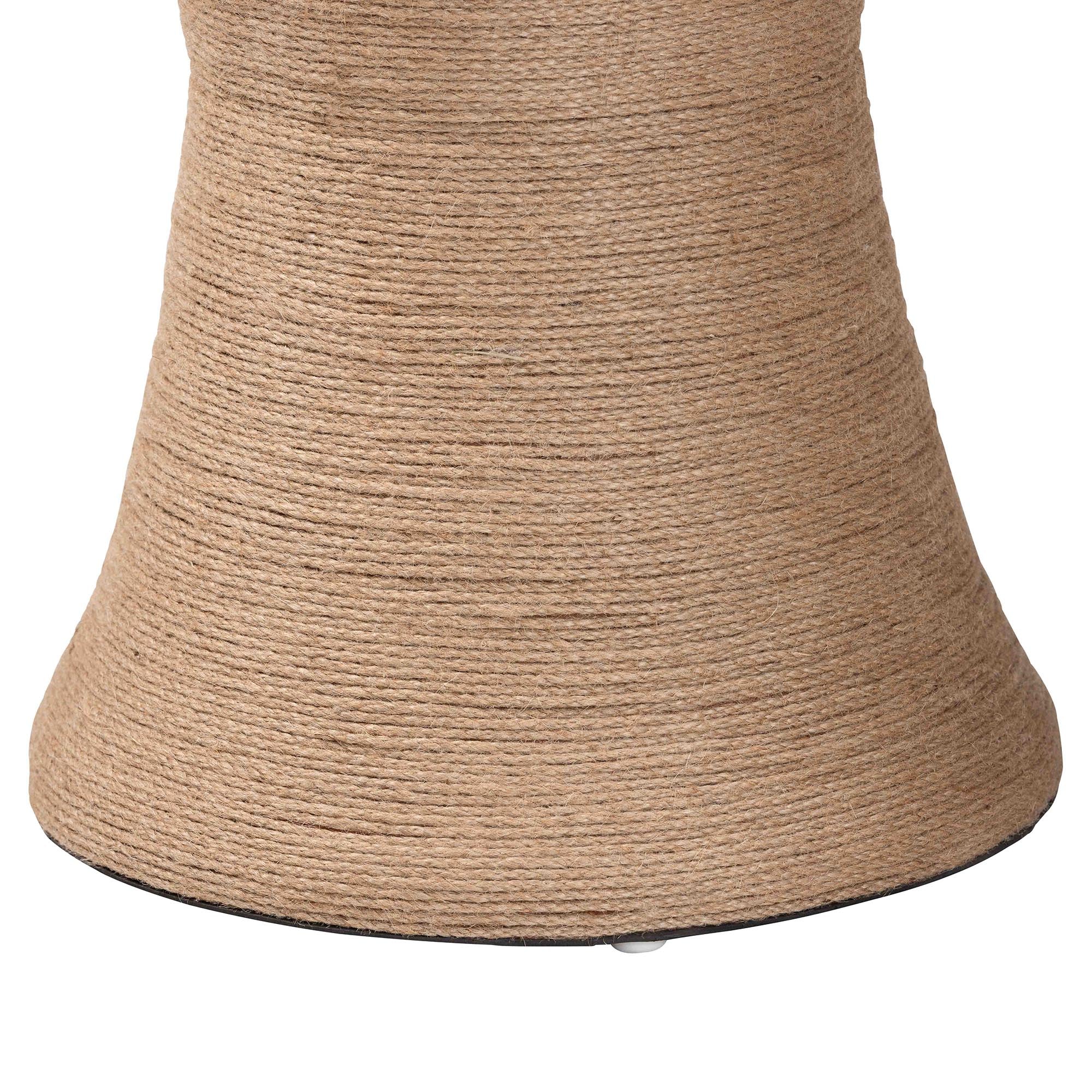 bali & pari Cady Japandi Natural Jute Side Table