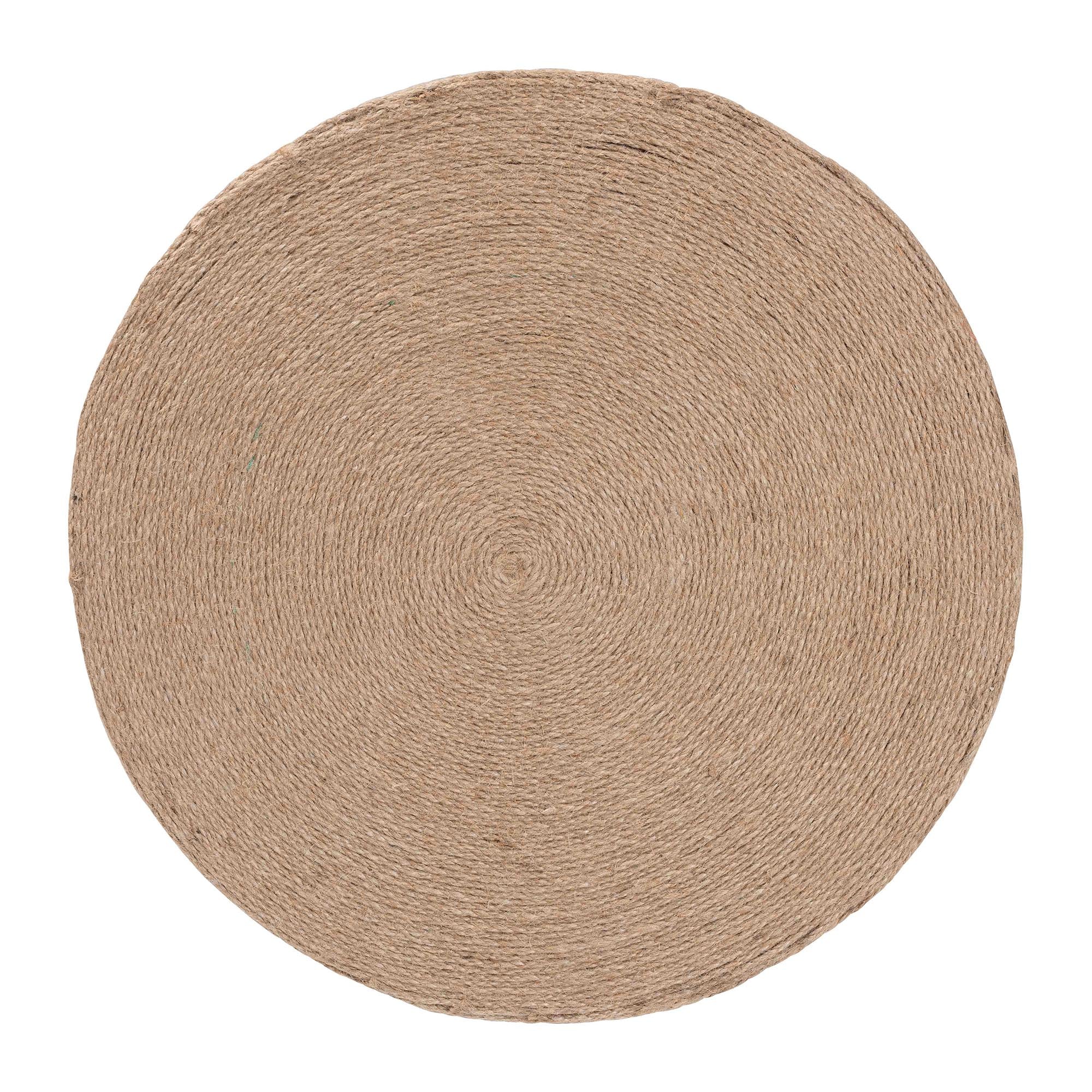 bali & pari Cady Japandi Natural Jute Side Table