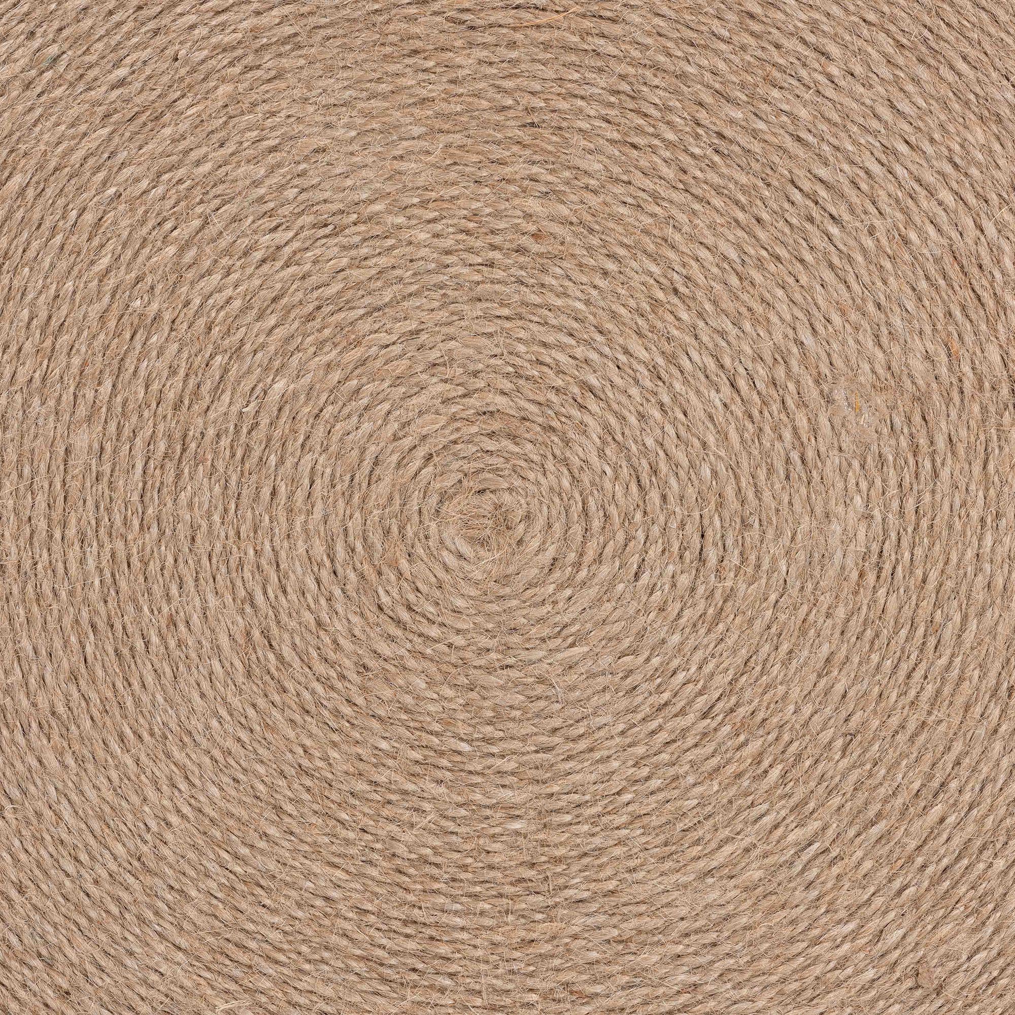 bali & pari Cady Japandi Natural Jute Side Table