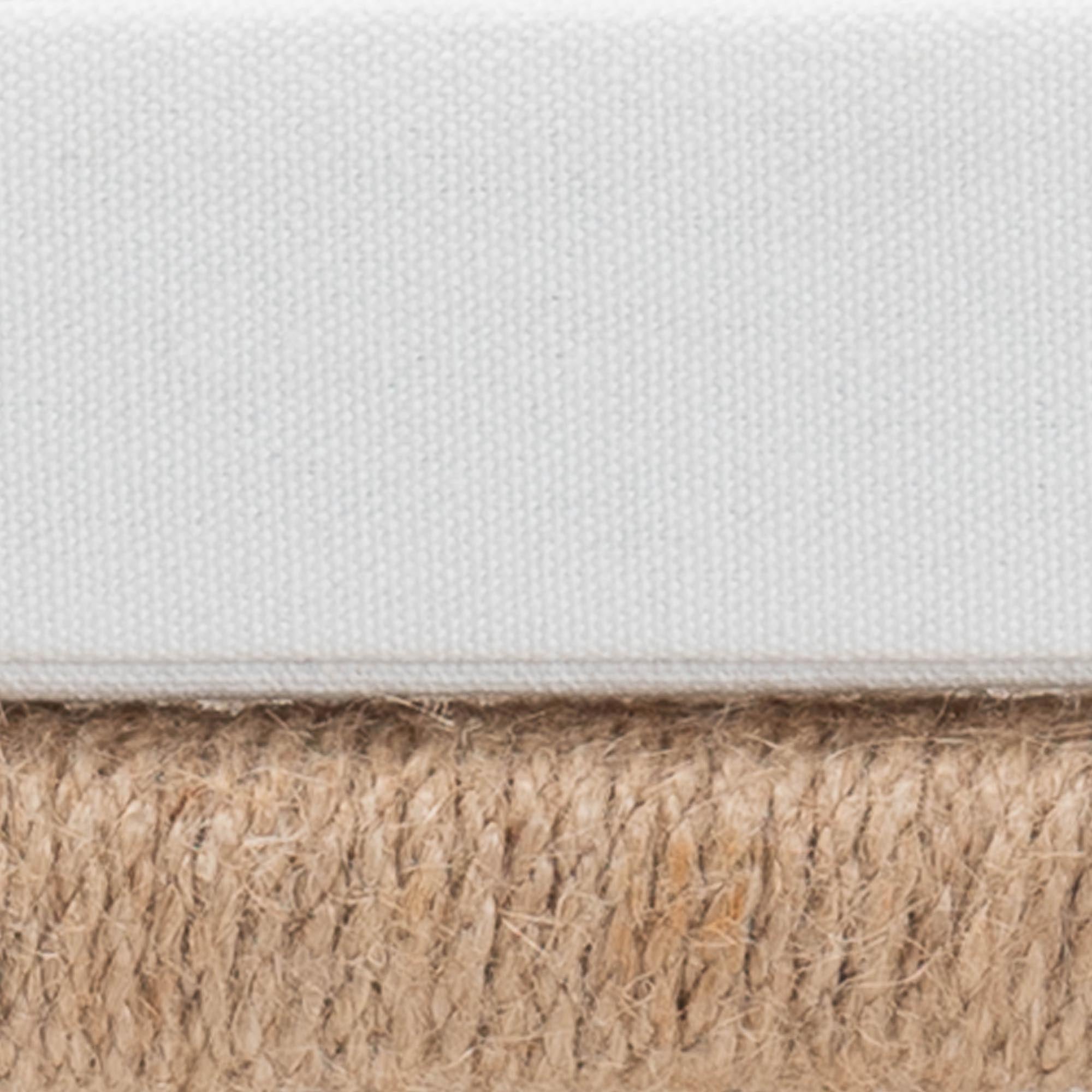 bali & pari Maliyah Japandi Natural Jute Accent Bench