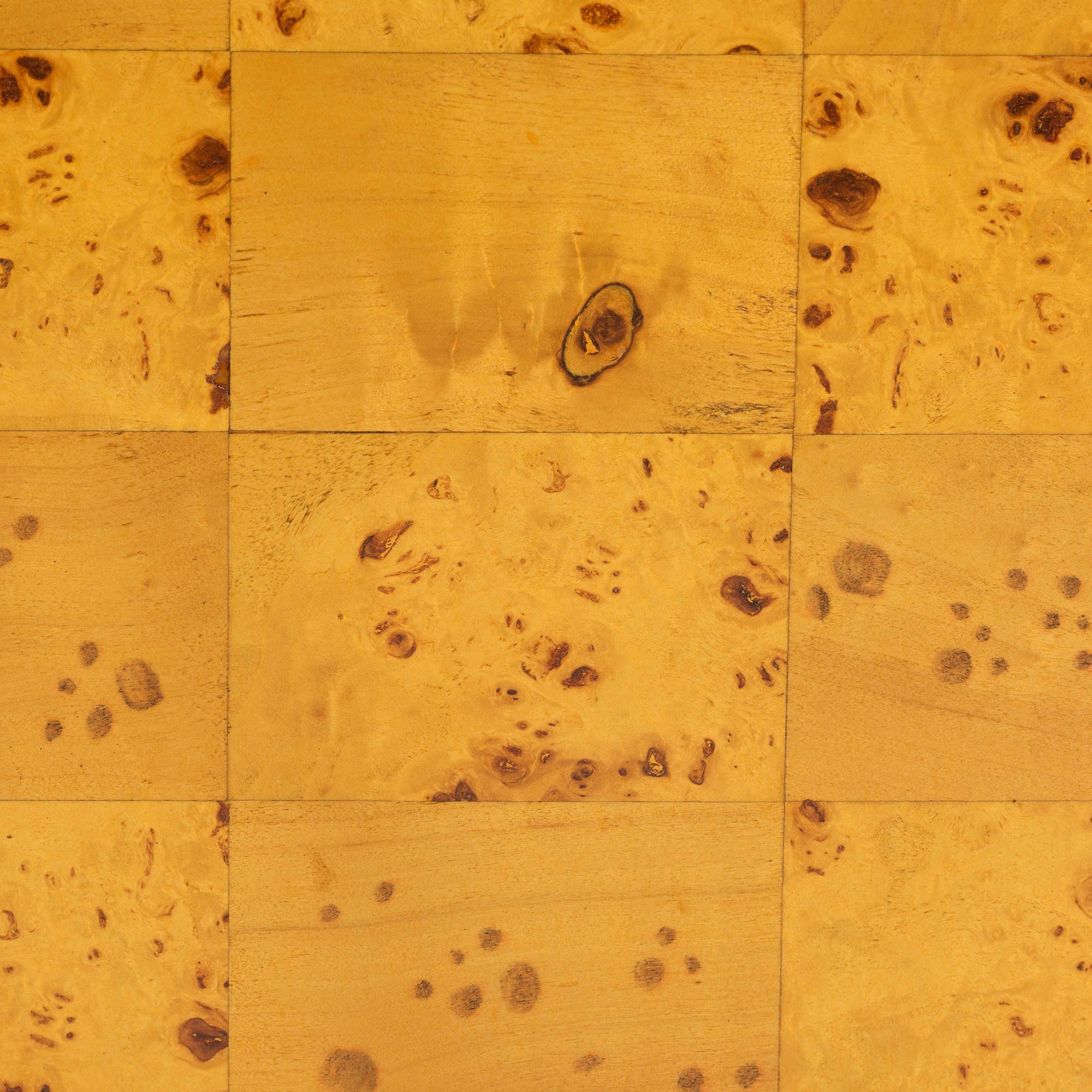 bali & pari Huxley Modern and Contemporary Natural Real Burl Wood End Table