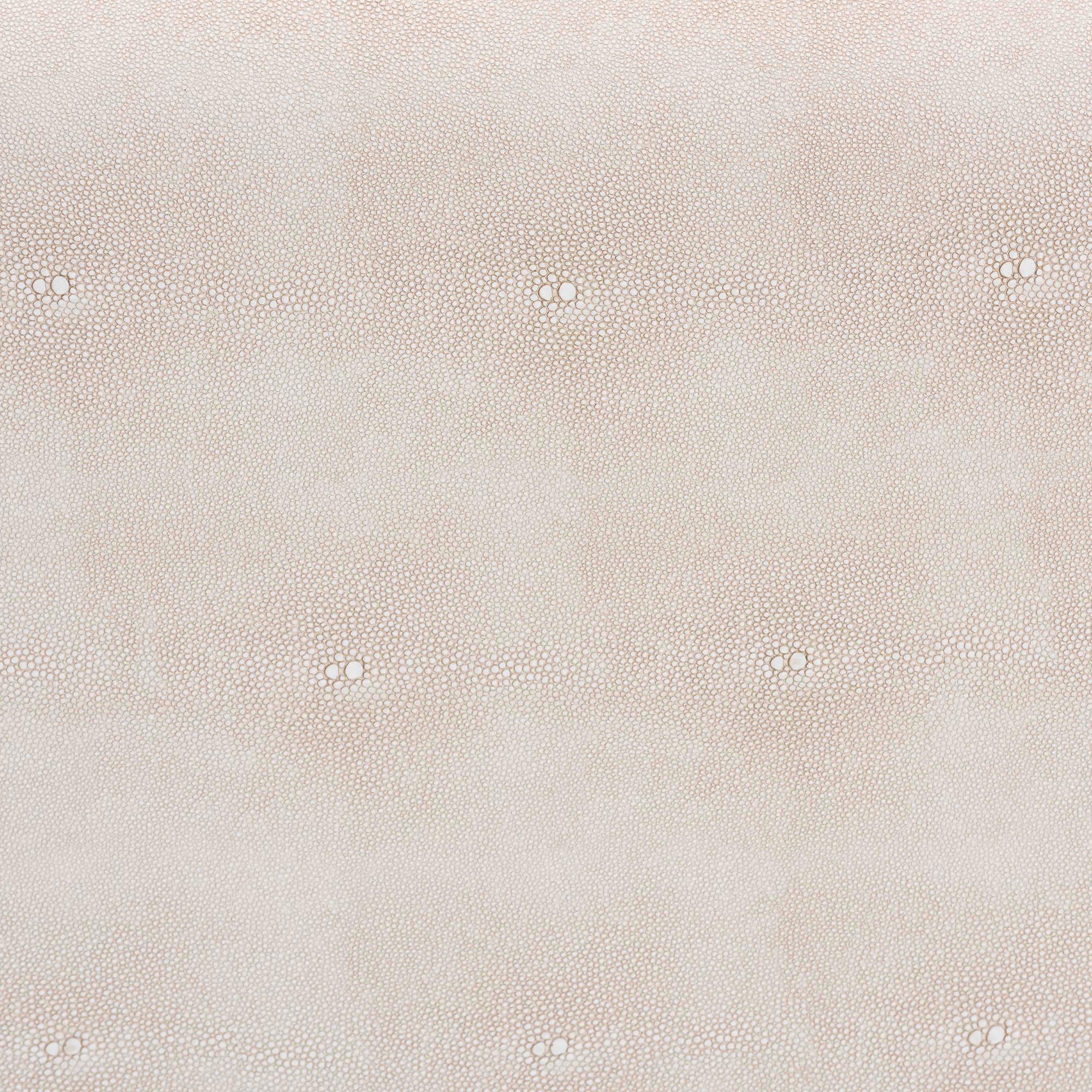 Baxton Studio Brenner Modern Transitional Beige Faux Shagreen Storage Trunk