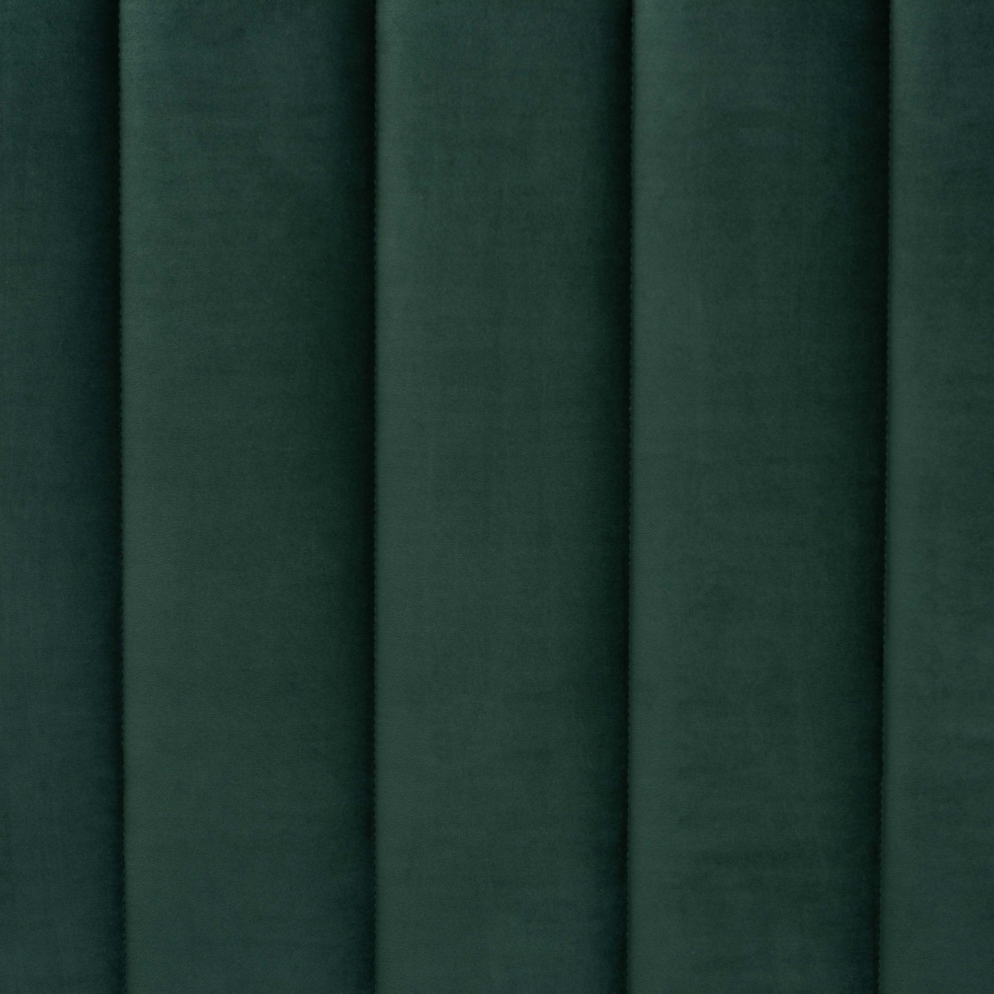 Baxton Studio Oksana Glam and Luxe Emerald Green Velvet and Gold Metal Full Daybed