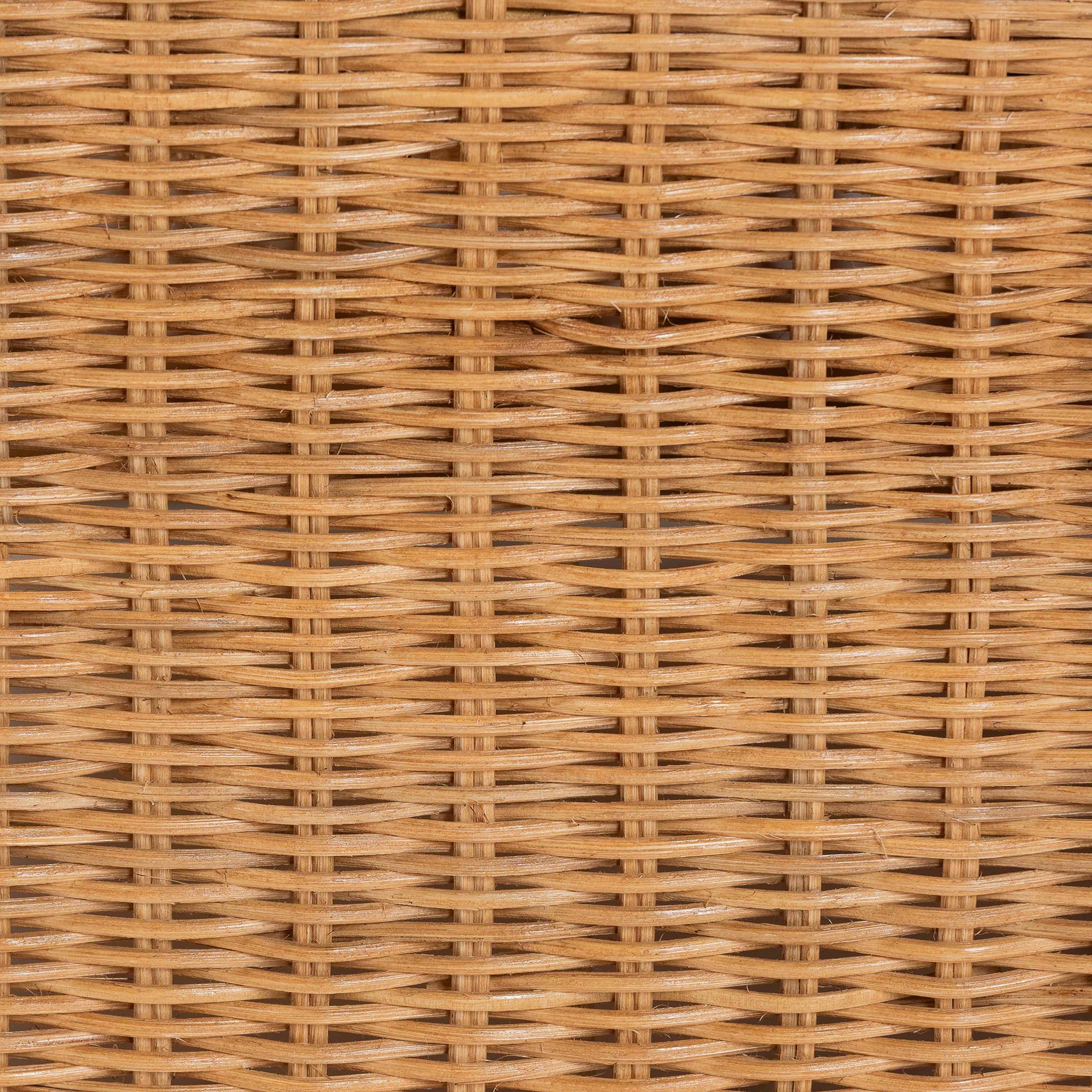 bali & pari Carina Natural Rattan 3-Piece Living Room Set - Lounge Sofa and Armchairs with Handwoven U-Shaped Design for Boho, Coastal, or Tropical Interiors