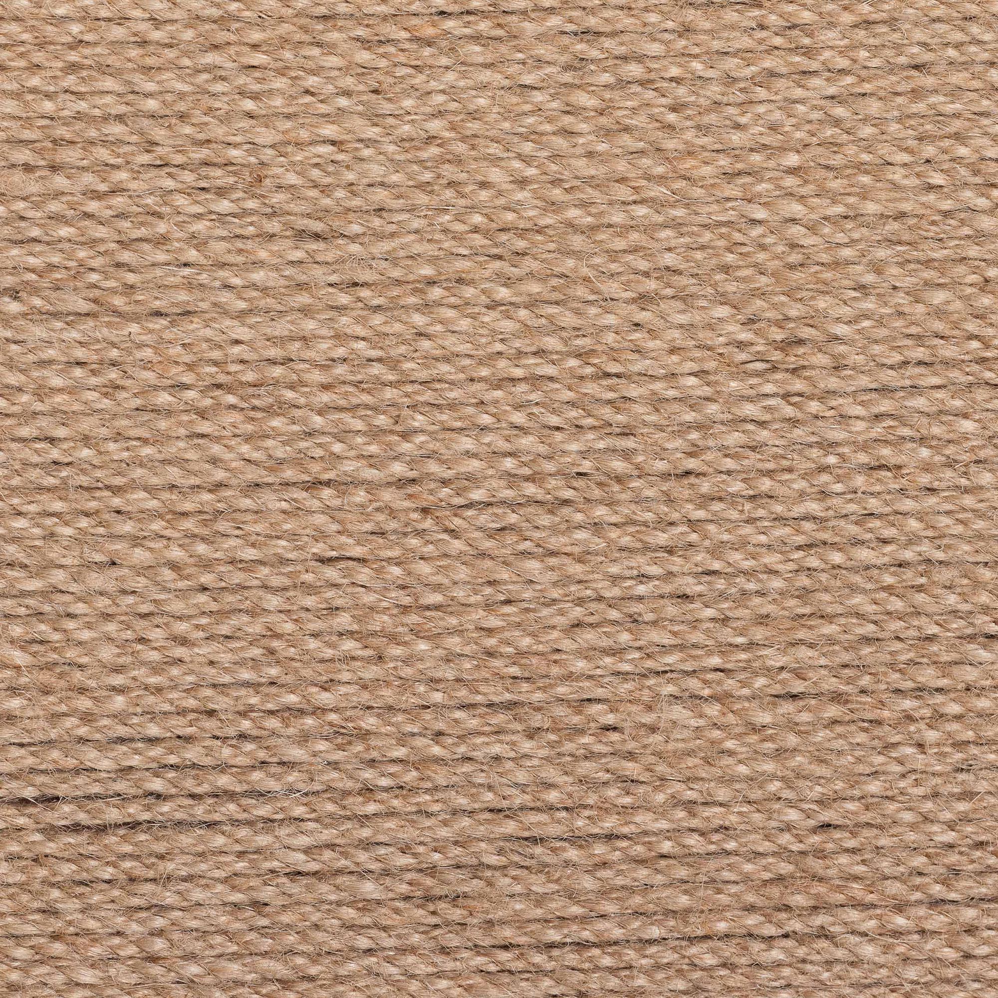 bali & pari Lenka Natural Jute Coffee Table - Textured Handwoven Cocktail Table with Sculptural Base and Irregular Top for Living Room or Lounge