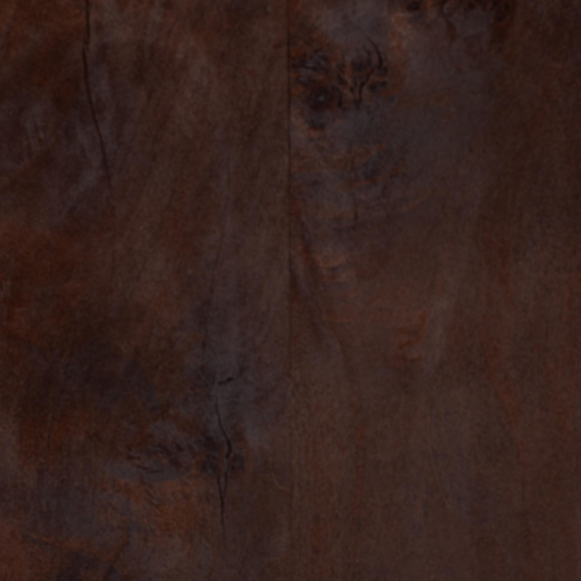 bali & pari Revelle Real Burl Wood Console Table in Dark Walnut Brown - Modern Entryway or Sofa Table with Waterfall Design and Minimalist Silhouette for Living Room or Hallway