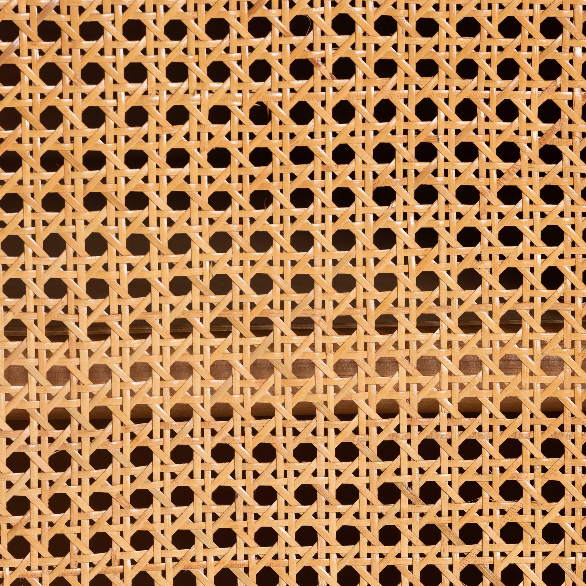 bali & pari McKenna Natural Rattan Sideboard - Handwoven Wicker Buffet Credenza, Boho Coastal Style for Dining or Living Room, 2-Drawer