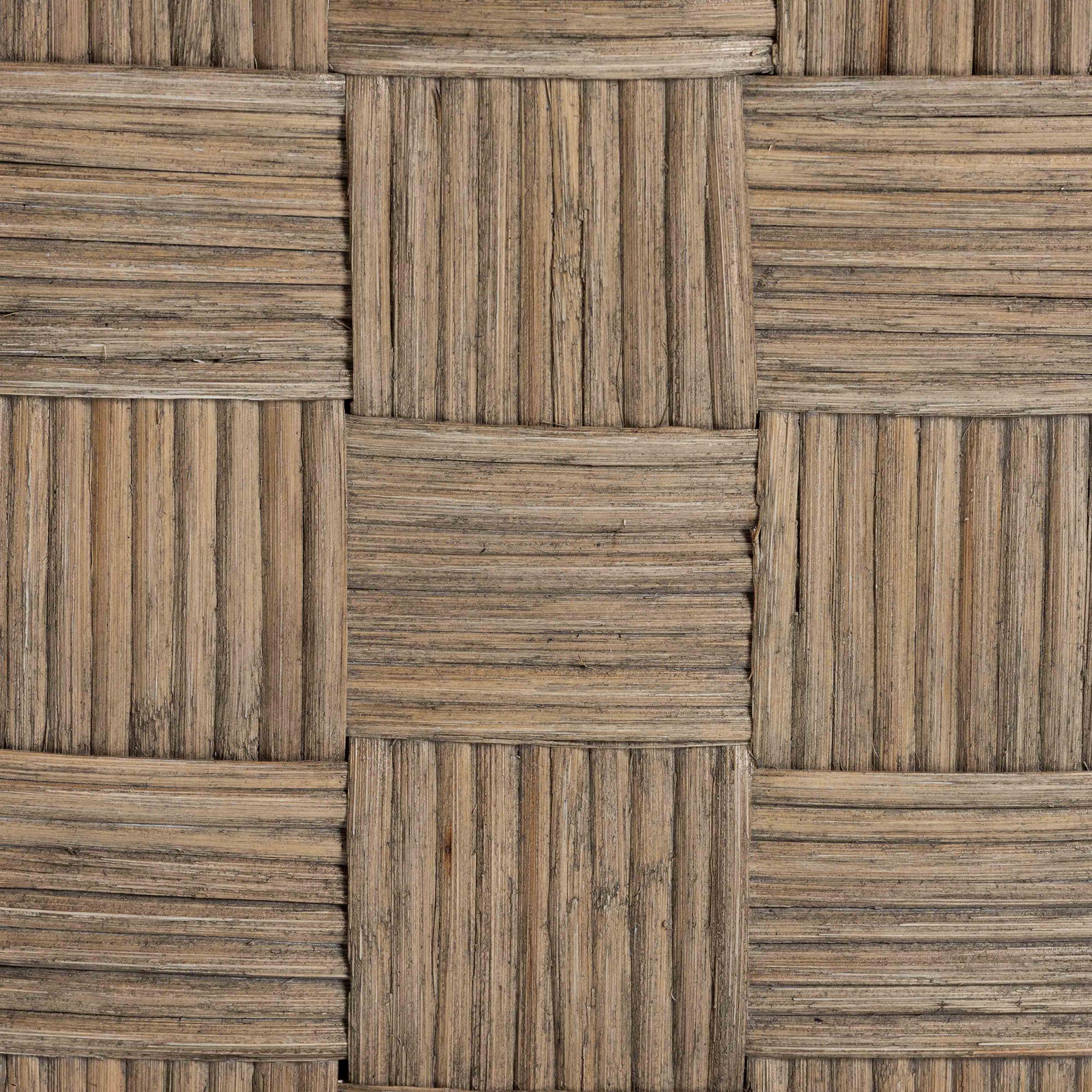 bali & pari Fatima Natural Rattan Dining Chair with Cushion - Handwoven Wicker Side Chair with Basketweave Back and Seat, Coastal Boho Seating for Dining Room or Kitchen