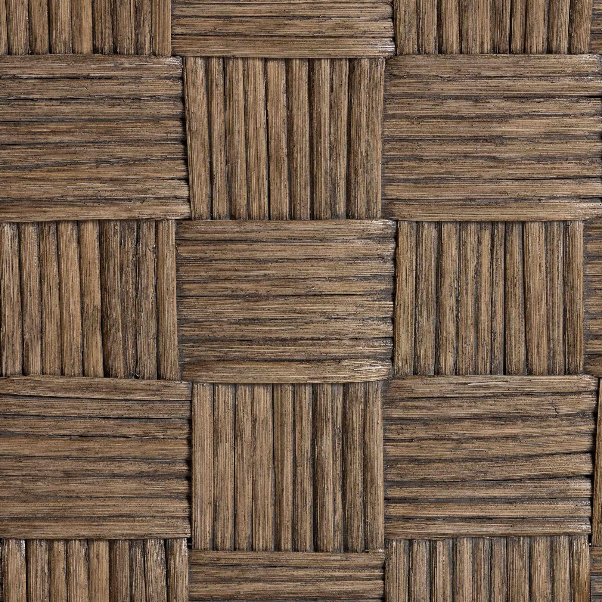 bali & pari Fatima Natural Rattan Counter Stool with Cushion - Handwoven Wicker Stool with Basketweave Back and Seat, Coastal Boho Seating for Kitchen or Dining Area