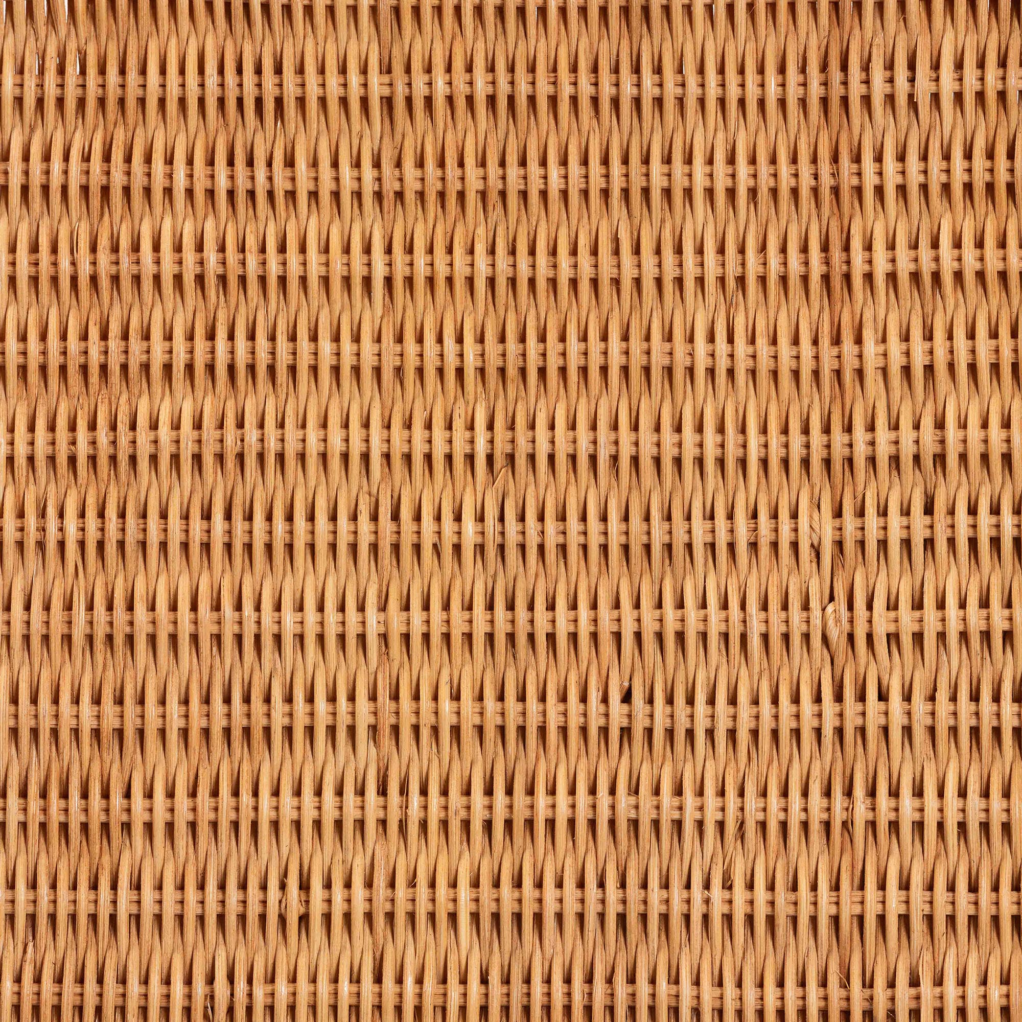 bali & pari Ayleen Natural Rattan Basket with Scalloped Lid - Handwoven Wicker Storage Box, Boho Coastal Home Decor, Large