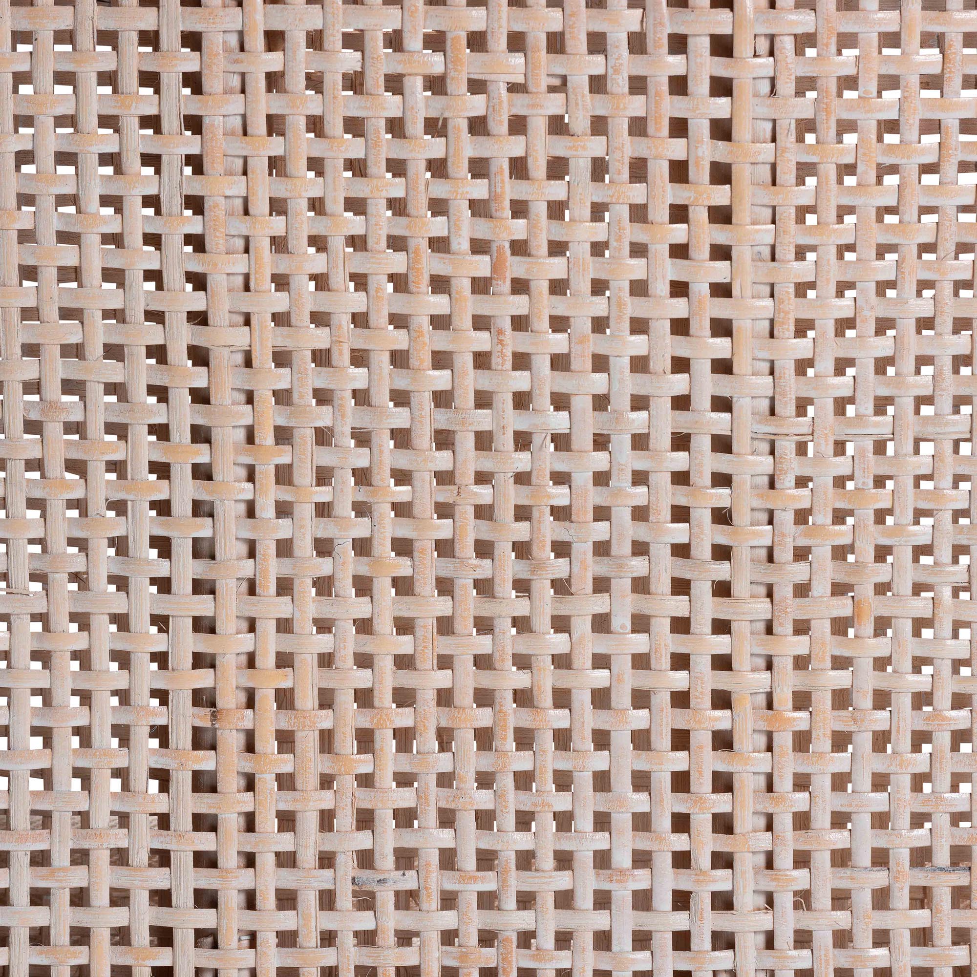 bali & pari Allen Natural Rattan Counter Stool - Handwoven Wicker Stool with Lattice Back and Removable Cushion, Counter Height Seating for Kitchen Island or Lounge