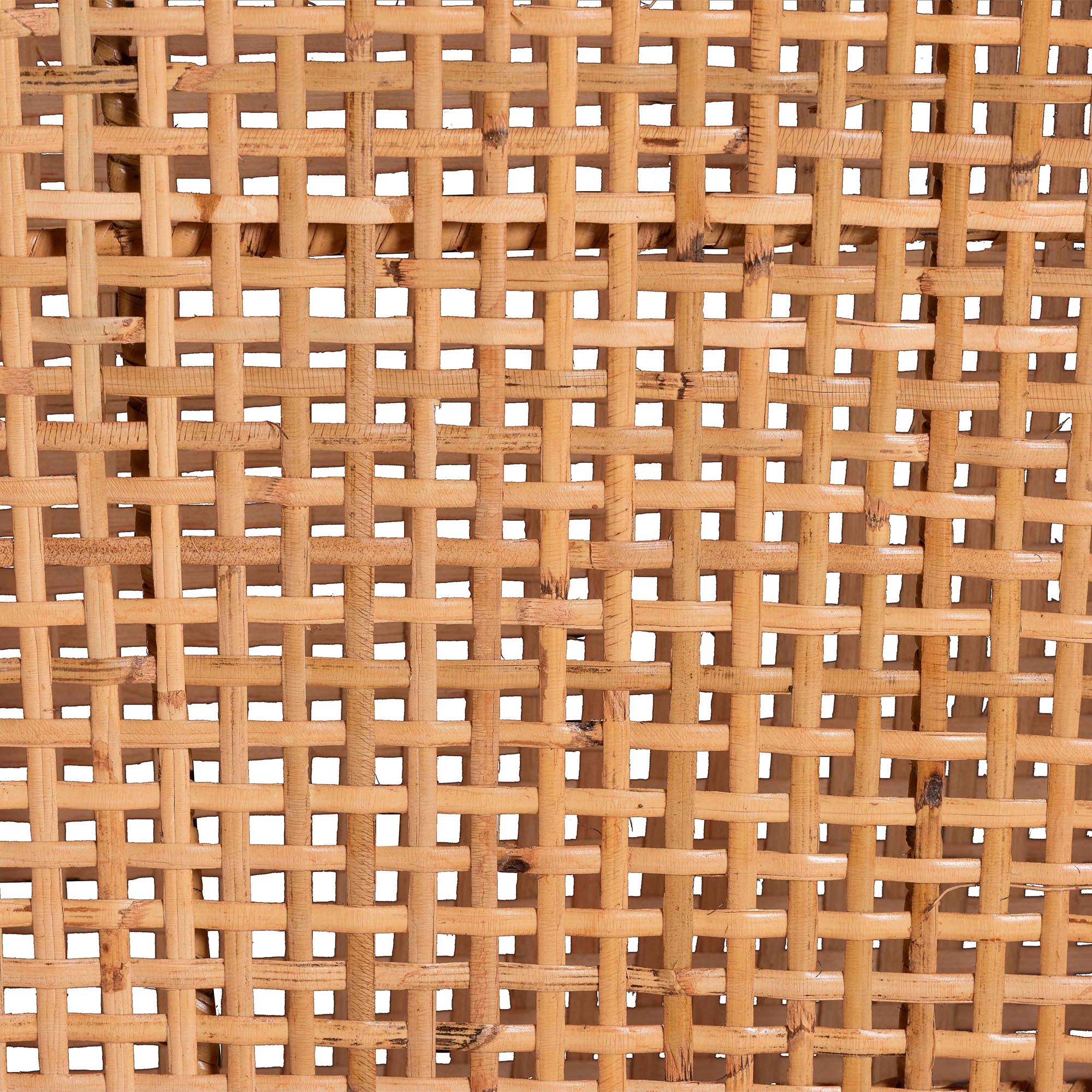 bali & pari Lesia Natural Rattan Dining Chair with Cushion - Handwoven Wicker Side Chair with Mahogany Wood Frame, Coastal Boho Style Seating for Kitchen or Dining Room