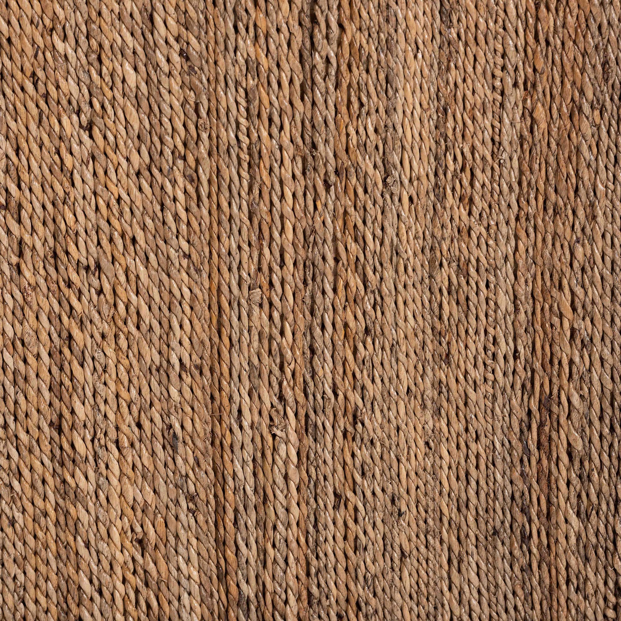 bali & pari Fiona Handwoven Seagrass Console Table - Coastal Boho Accent Table with Fringe Detailing for Living Room, Entryway, or Hallway