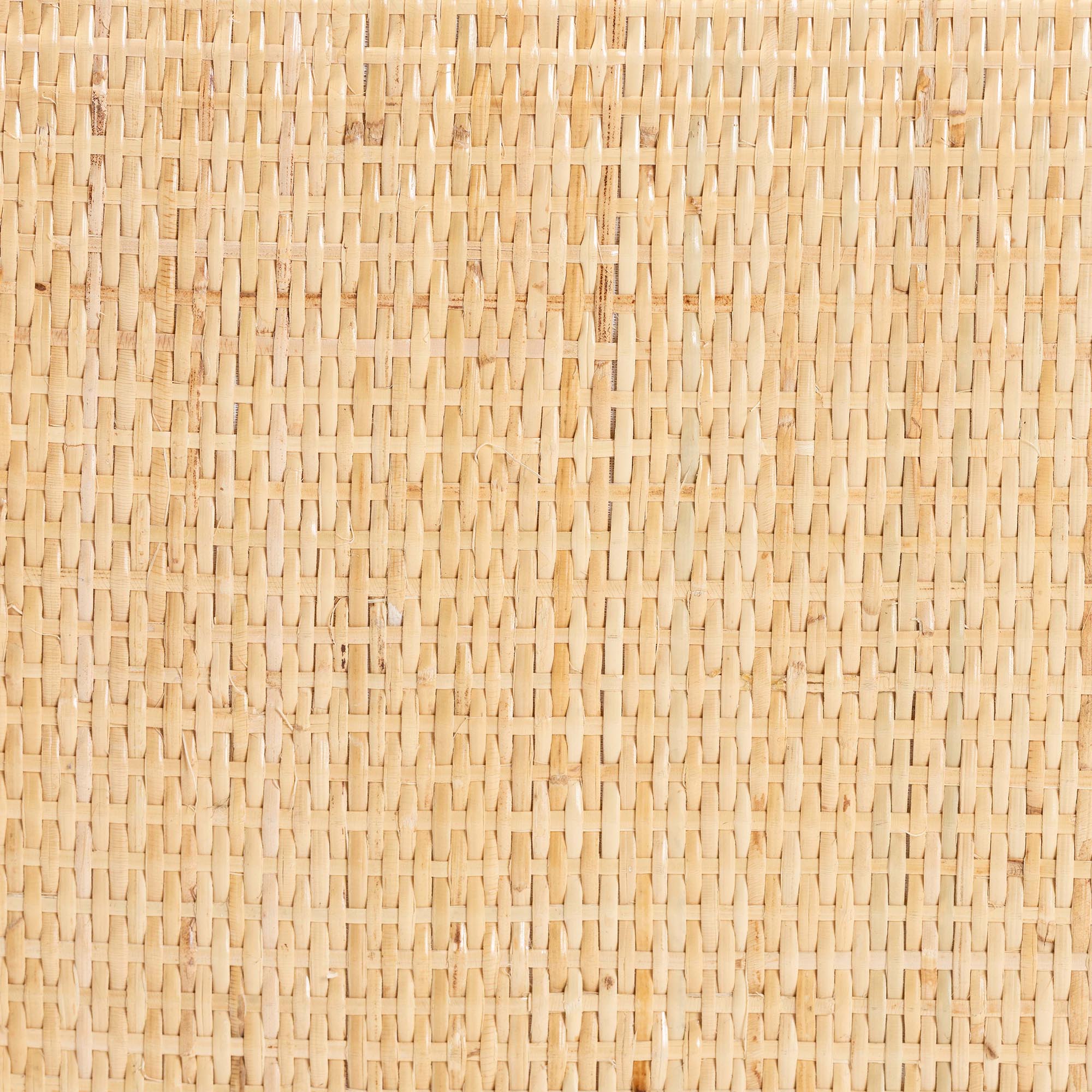 bali & pari Belen Marbled Tortoise Natural Rattan Bench - Handwoven Wicker Seating for Entryway, Living Room, or Bedroom, Coastal and Tropical Accent Furniture