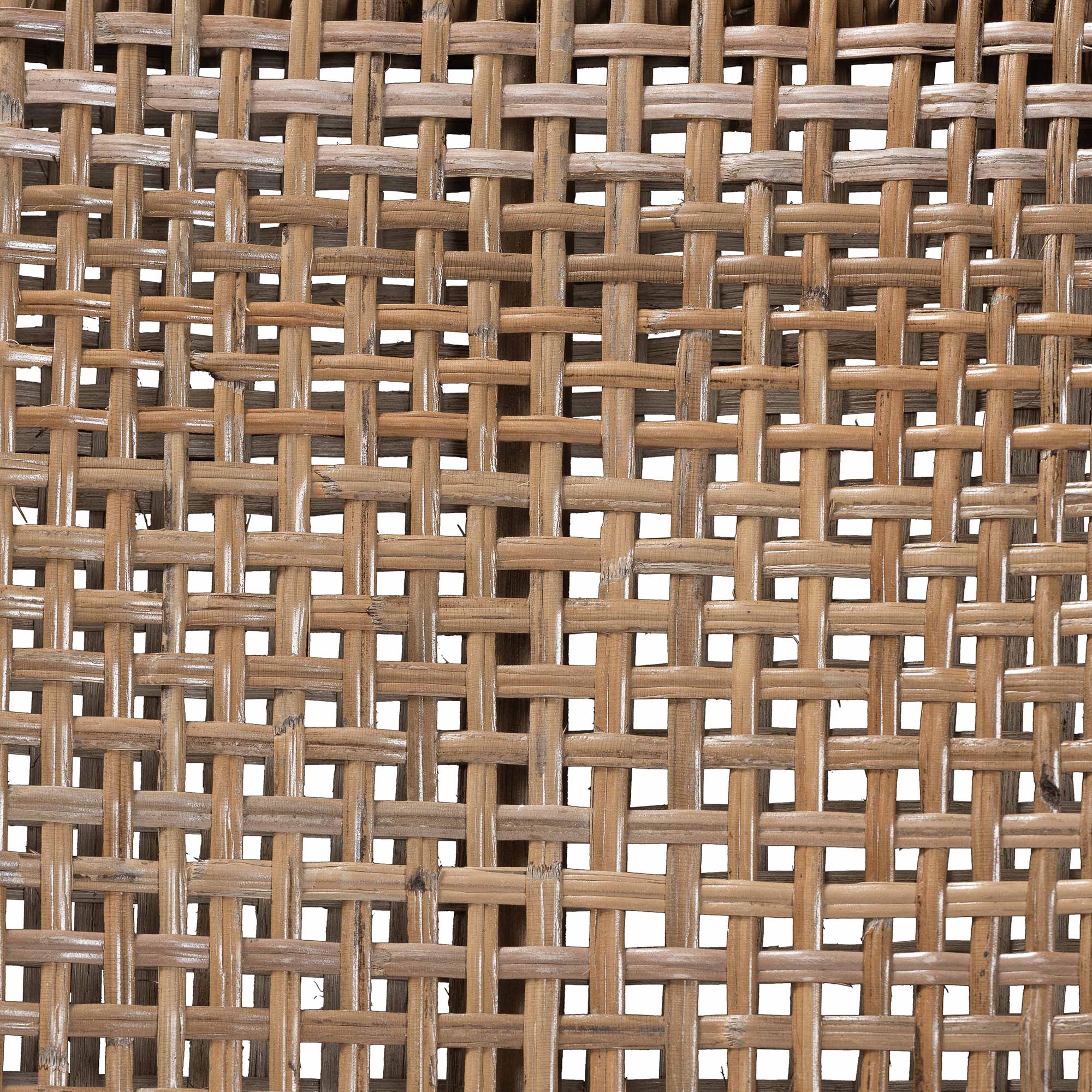 bali & pari Abiel Natural Rattan 2-Piece Dining Armchair Set with Cushion - Handwoven Wicker Chair with Mahogany Wood Frame, Coastal Boho Seating for Dining Room or Kitchen
