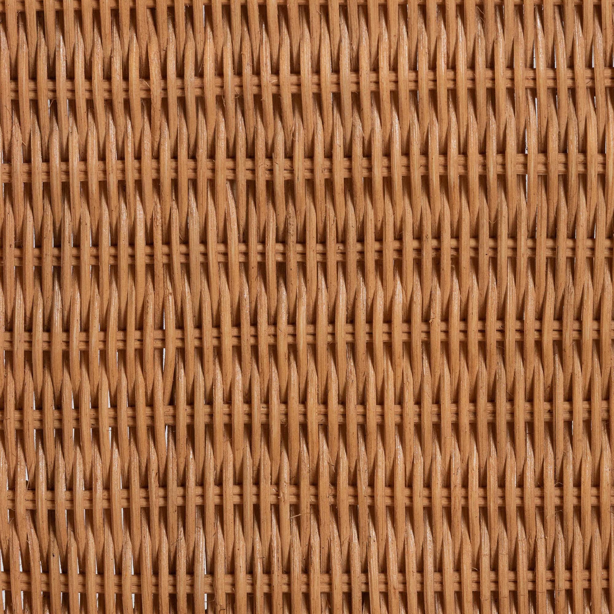 bali & pari Abigale Natural Rattan Dining Chair - Handwoven Wicker Accent Chair with Arms and Openwork Frame for Kitchen or Dining Room