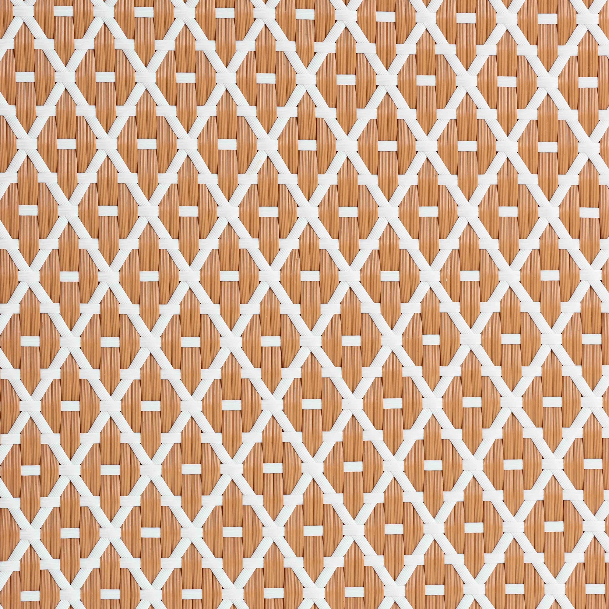 bali & pari Mattie Natural Rattan Round Bistro Dining Table - Handwoven Cafe-Style Accent Table for Kitchen or Indoor/Outdoor Lounge, Beige