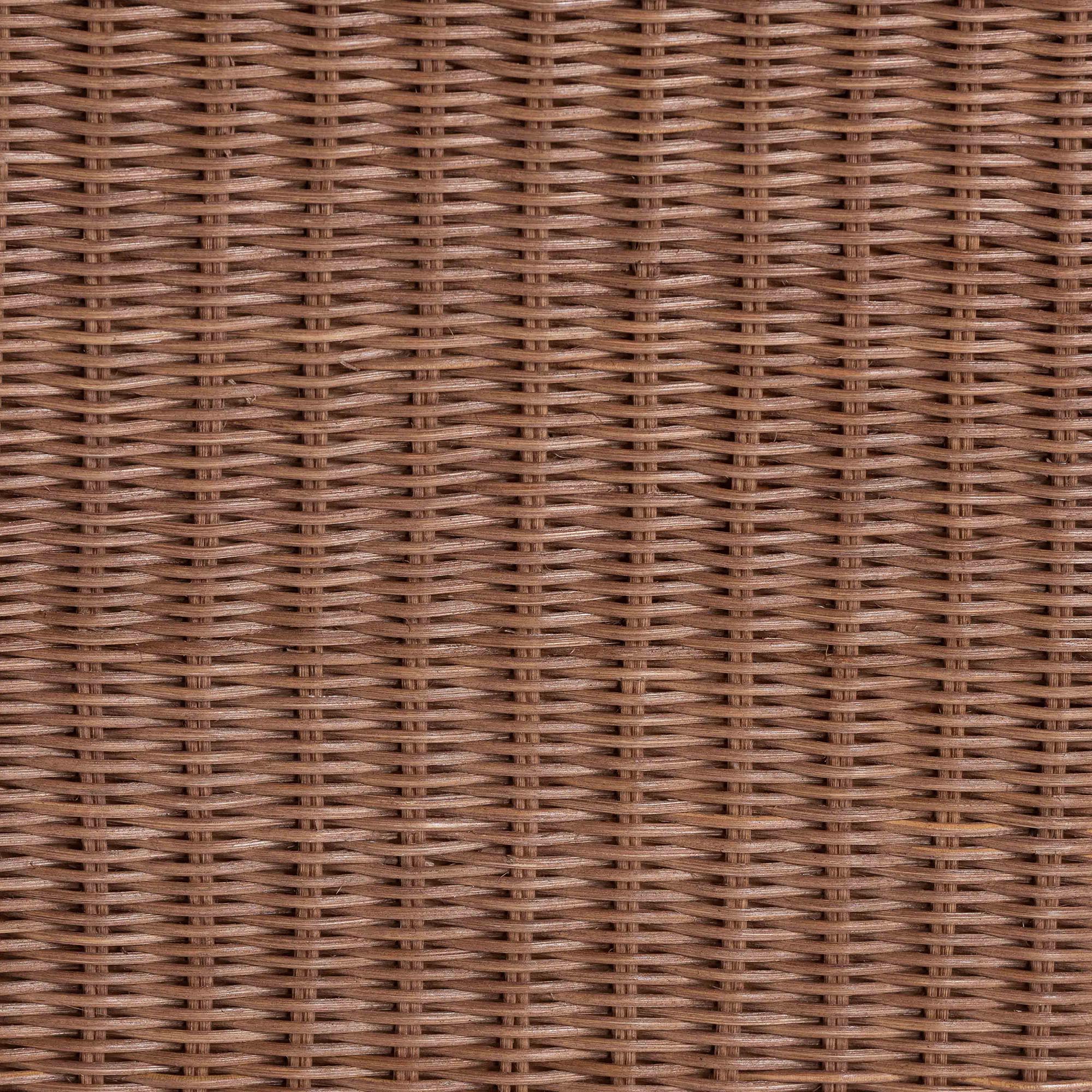 bali & pari Miyoco Monkey End Table - Handwoven Rattan Sculptural Accent Side Table with Platform Base