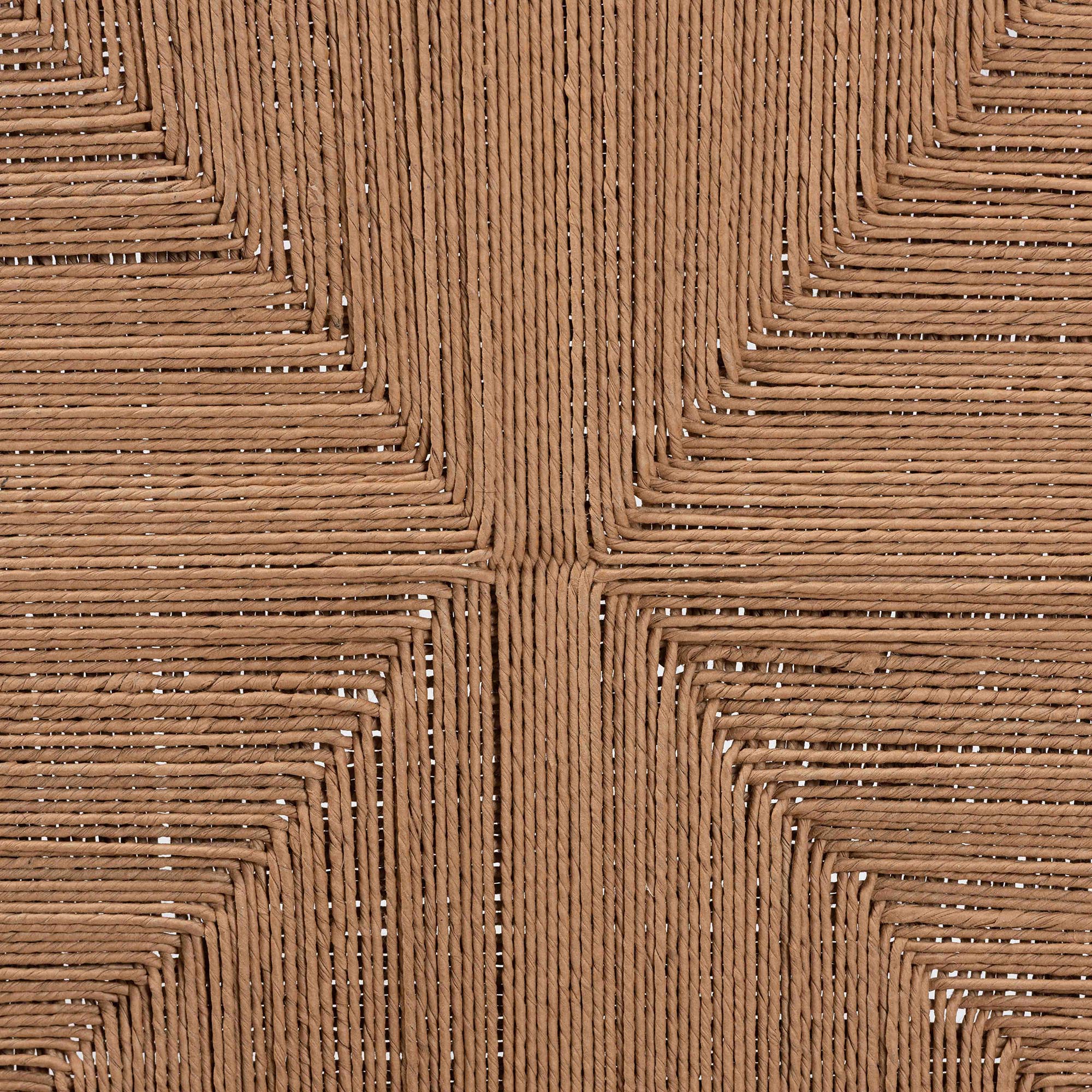 bali & pari Alva Paper Loom Woven 2-Piece Dining Chair Set - Handwoven Side Chair with Mahogany Wood Frame for Kitchen or Dining Room