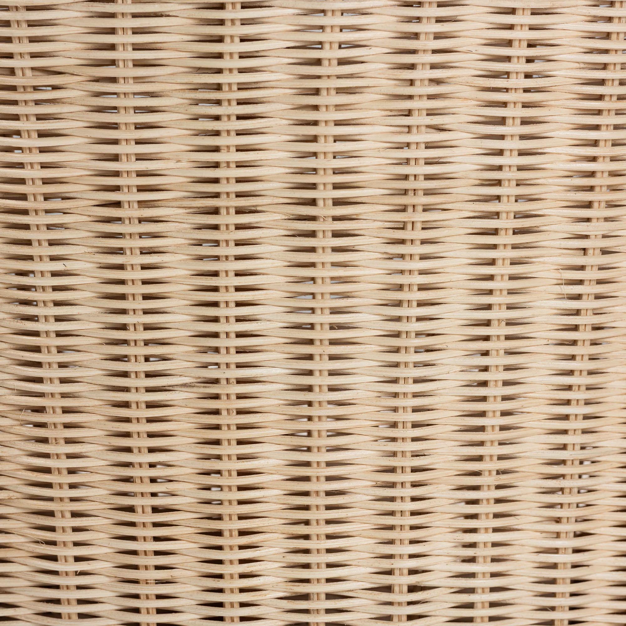 bali & pari Mabel Natural Rattan 2-Piece Dining Chair Set - Handwoven Wicker Accent Chair with Wingback Frame and Seat Cushion for Kitchen or Dining Room