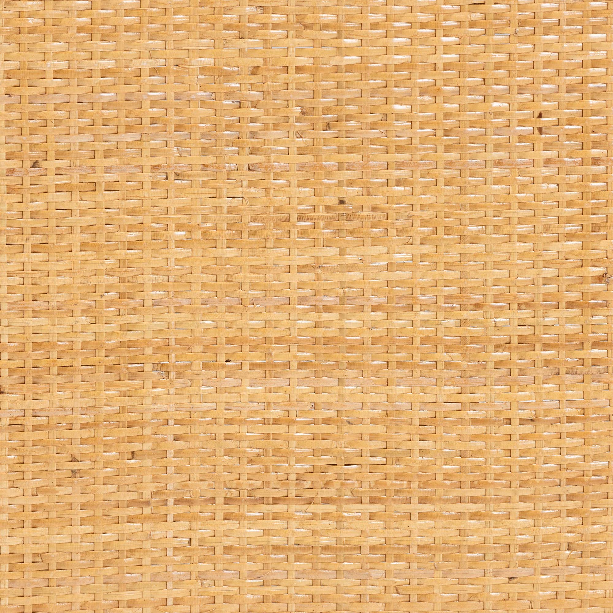 bali & pari Kiyoko Natural Rattan Room Divider - Handwoven Wicker Tri-Fold Decorative Privacy Screen with Woven Leaf Motif