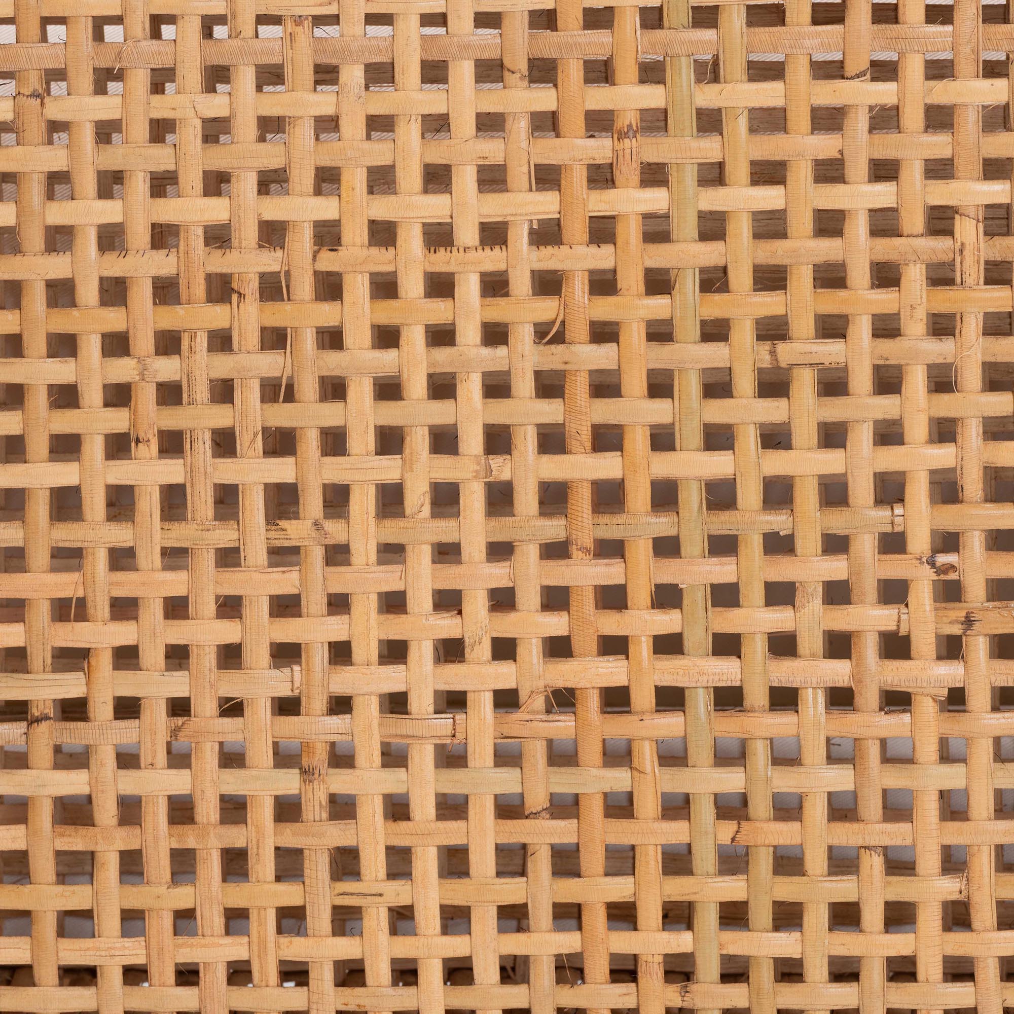 bali & pari Vivan Natural Rattan Bench - Handwoven Wicker Accent Seating with Cushion and Pillows, Backless